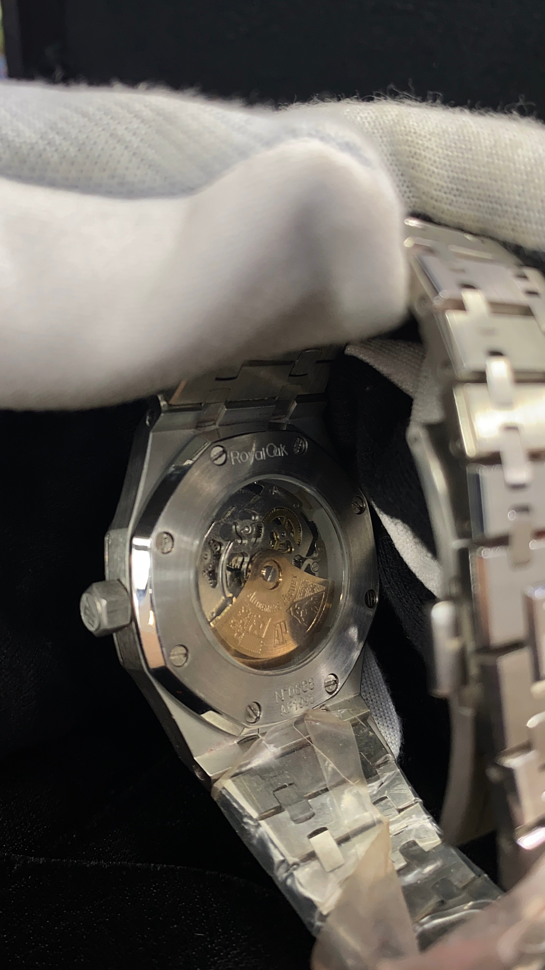 AP Skull (Black x Silver)