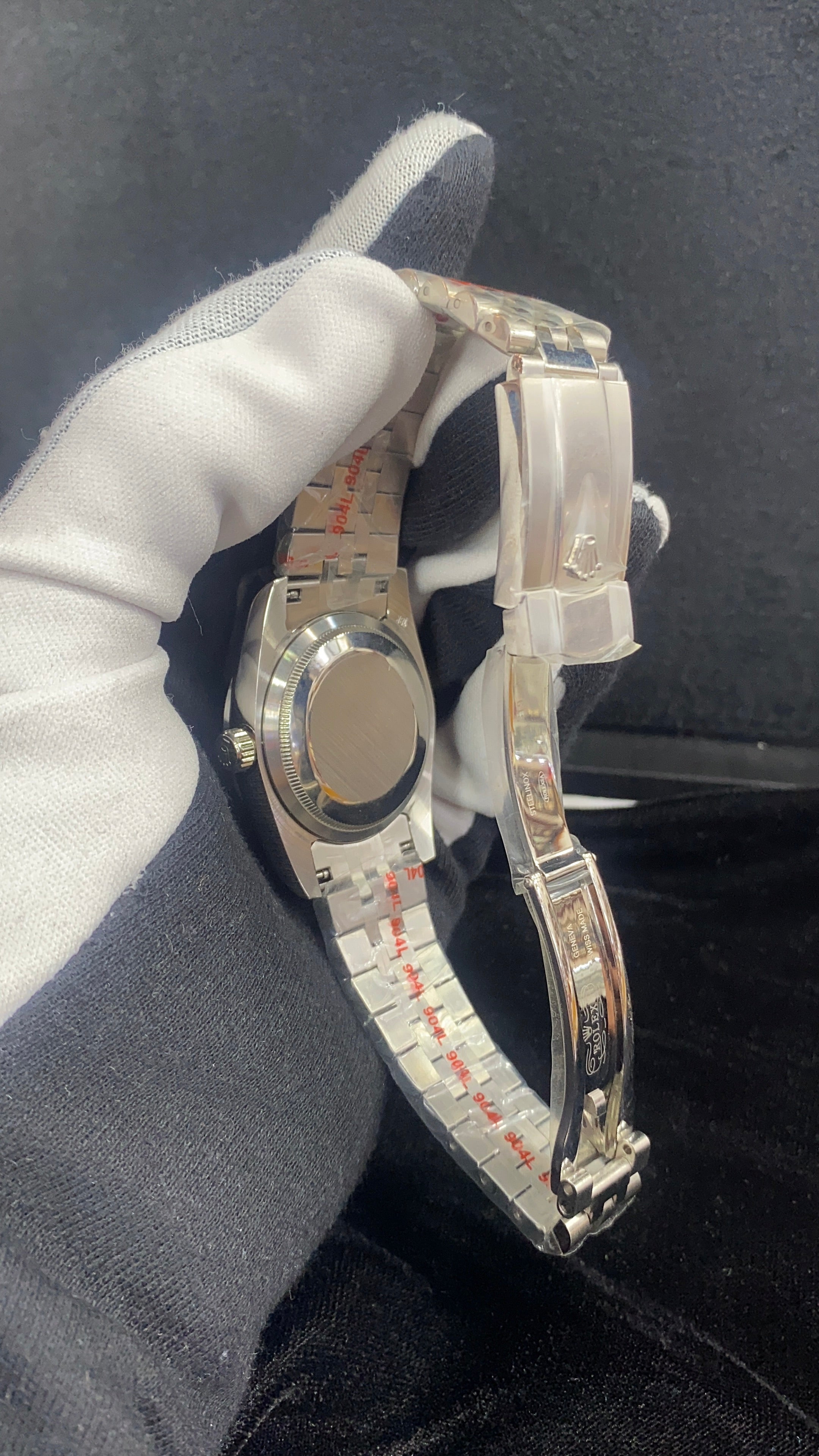 Rolex Date Just White