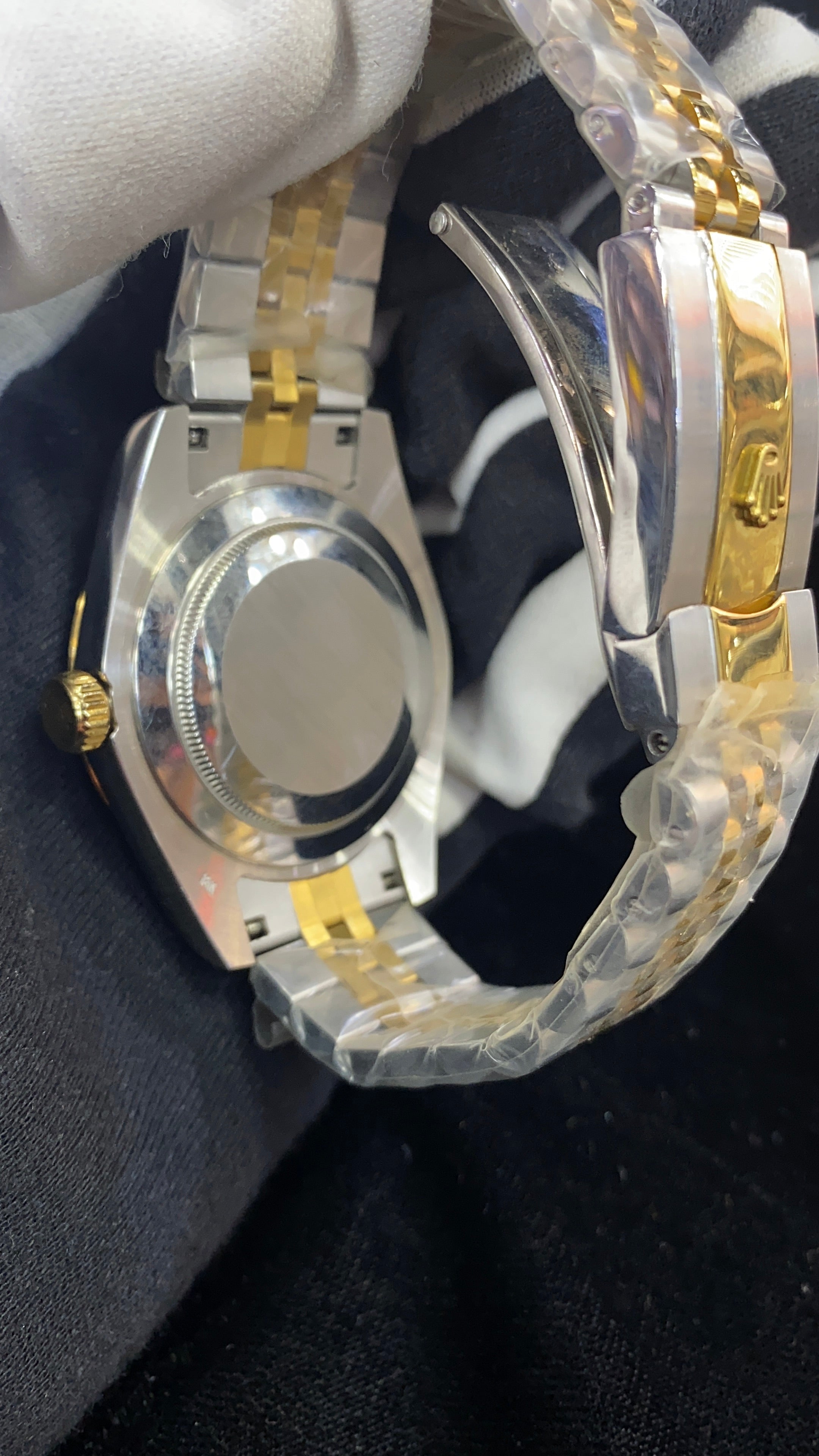 Rolex Date Just White Dial