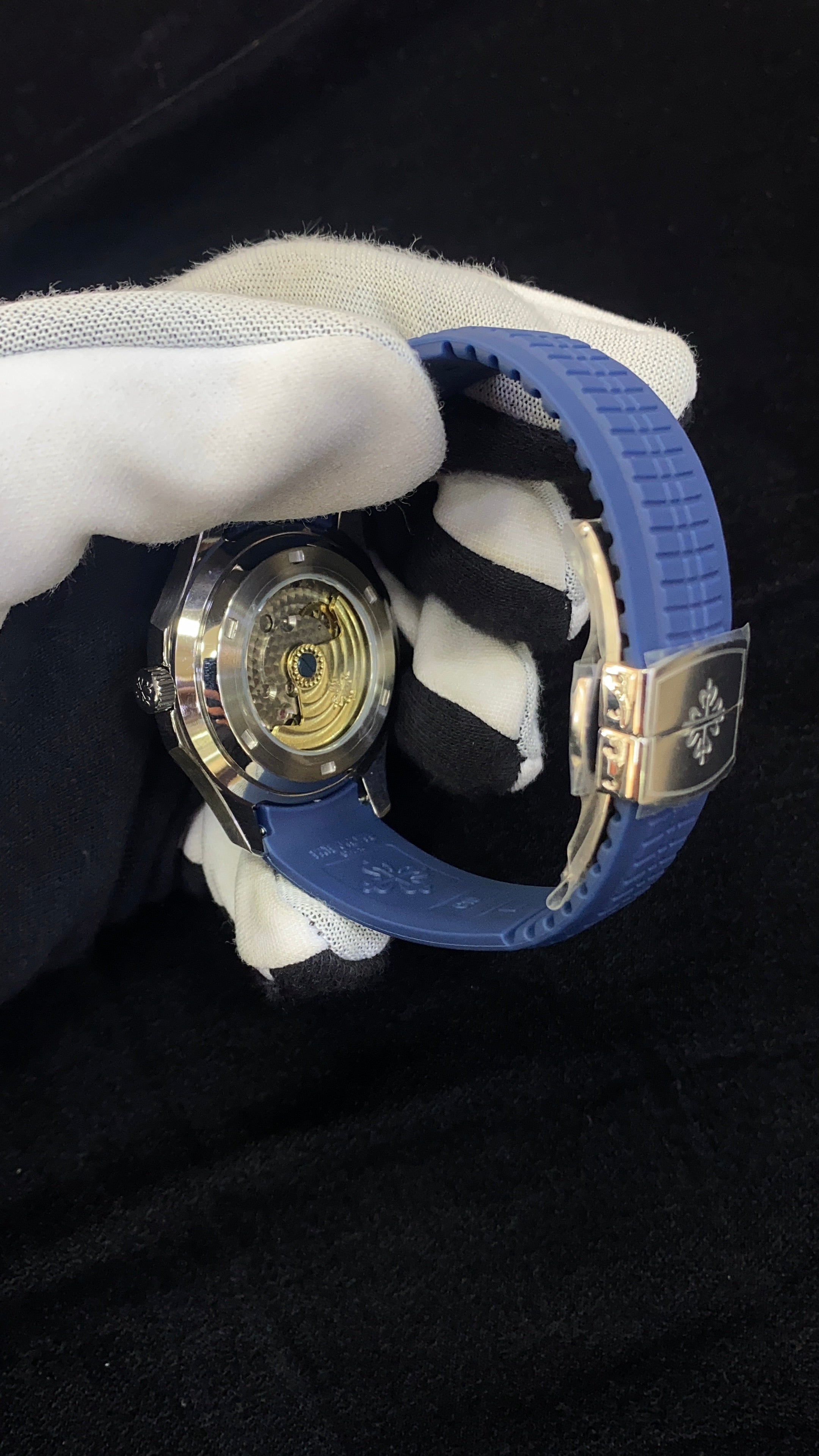 Aquanaut Blue X Silver