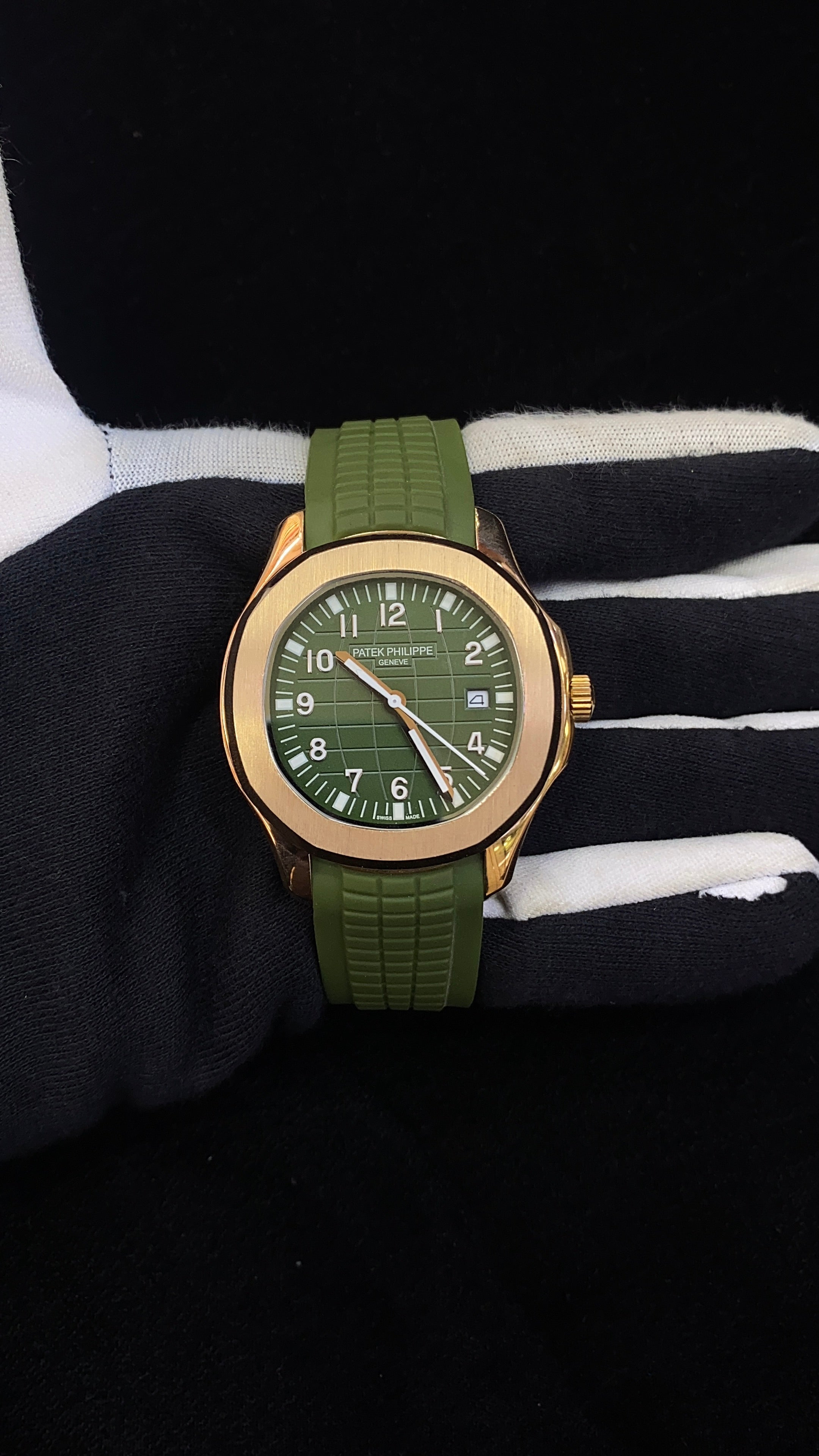 Aquanaut Green X Gold