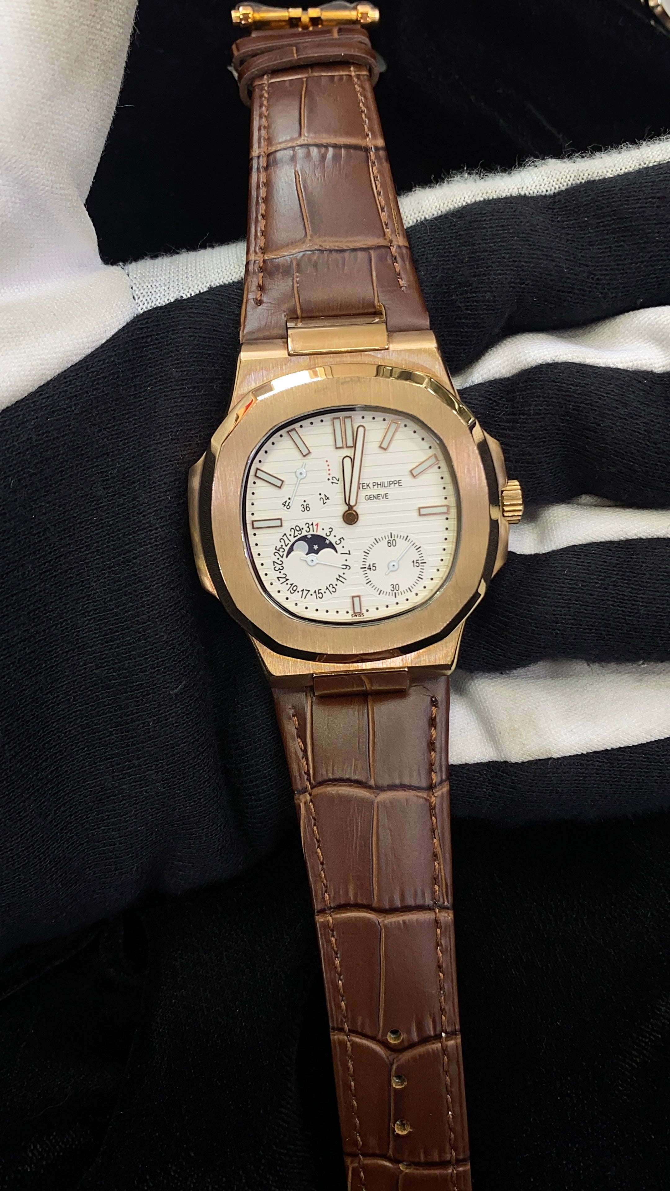 Power Reserve White X Gold