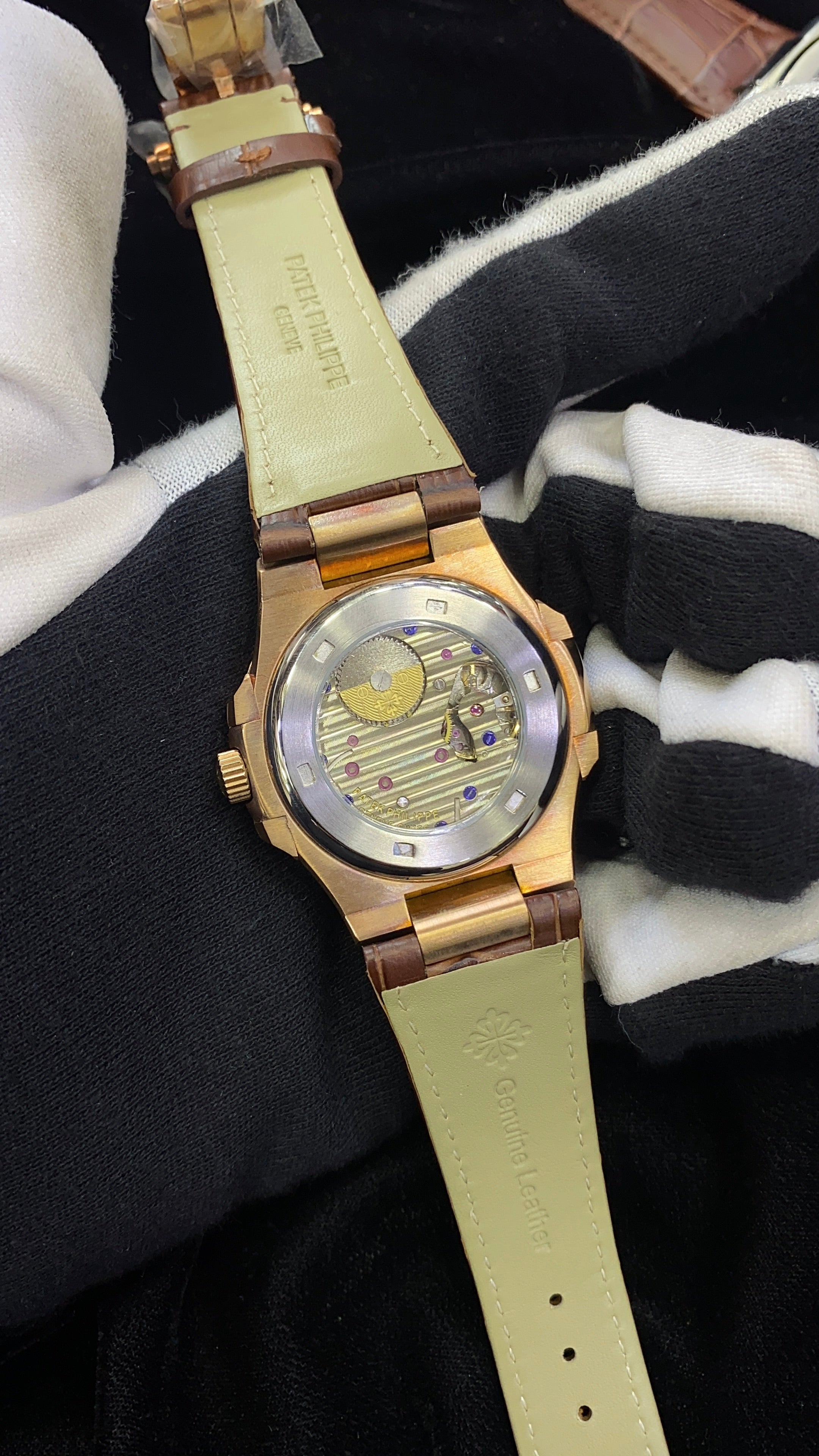 Power Reserve White X Gold