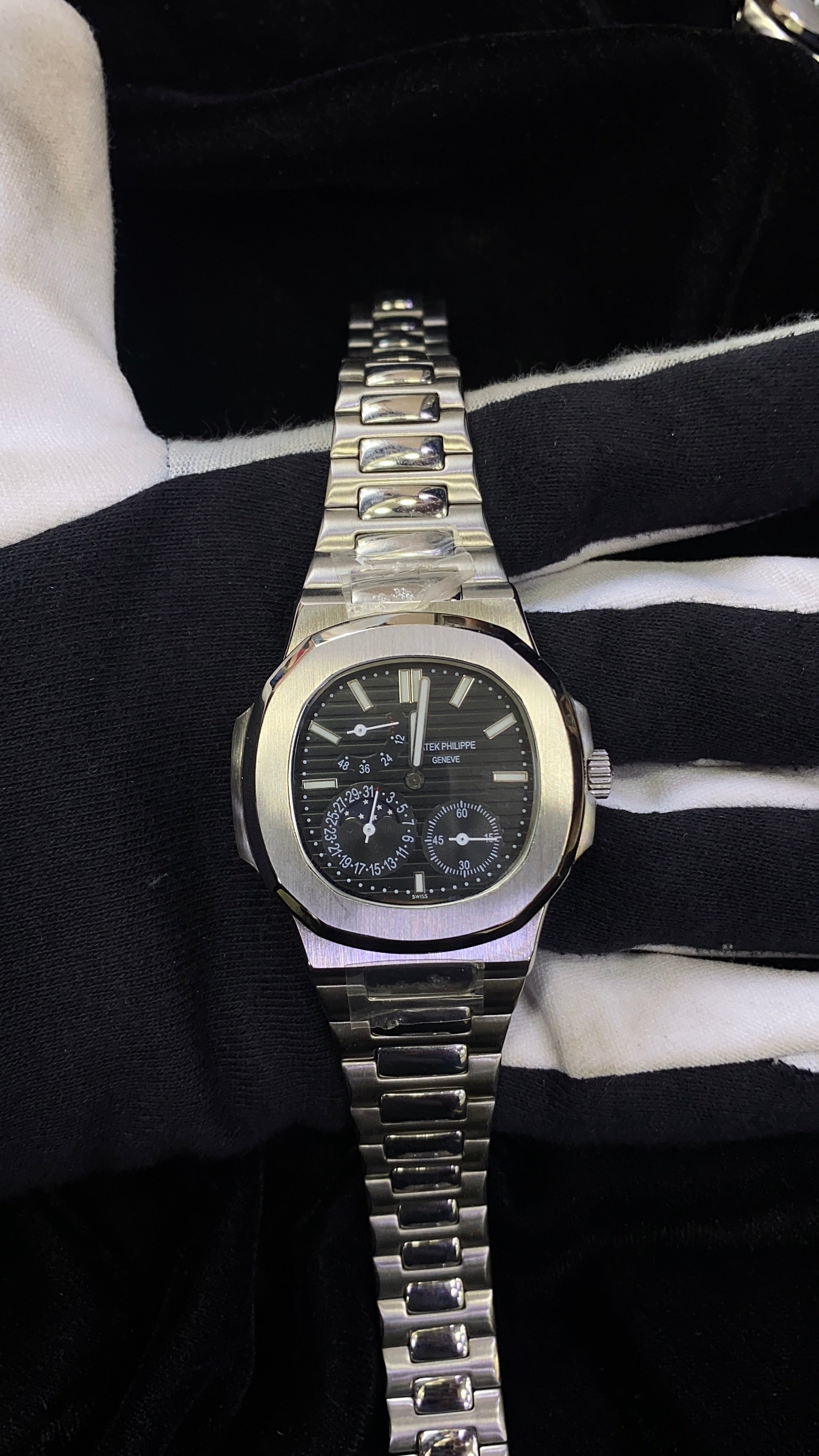 Power Reserve Black Dial