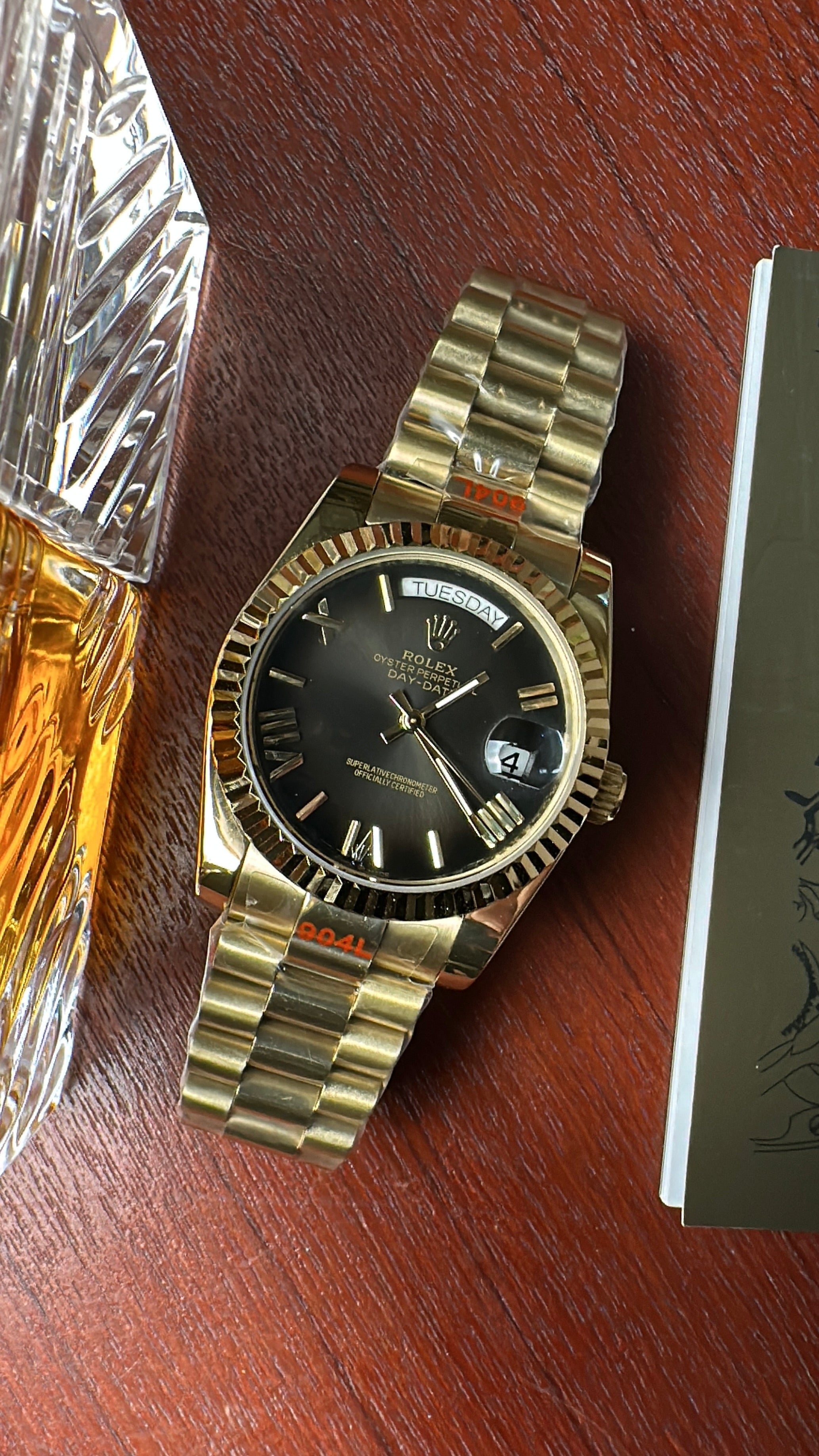 Rolex Daydate Charcoal Dial