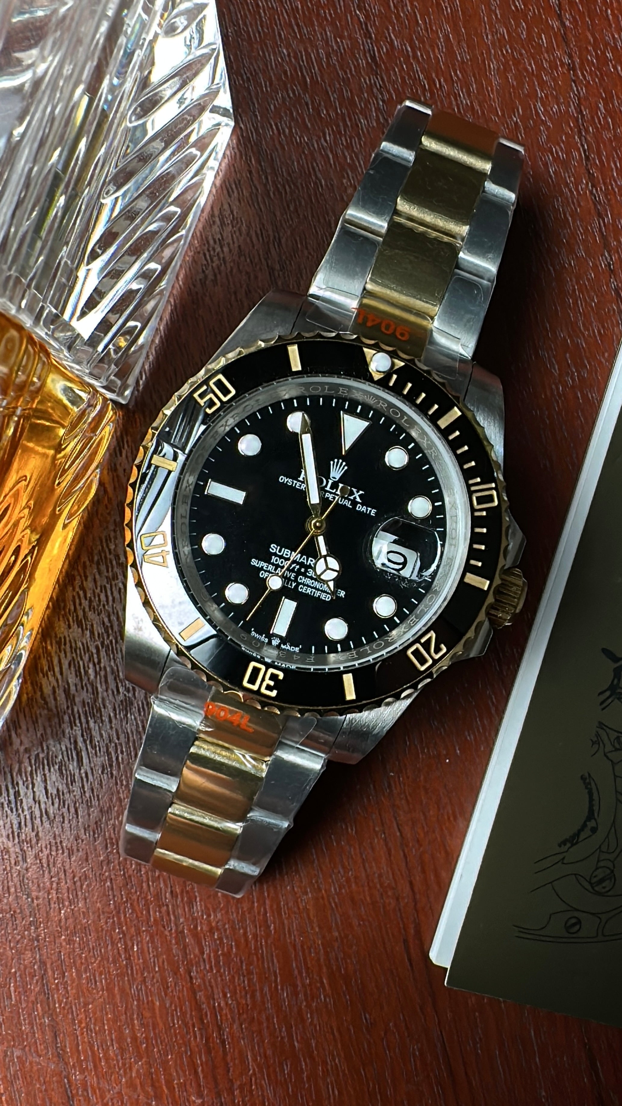Submariner Black X Gold