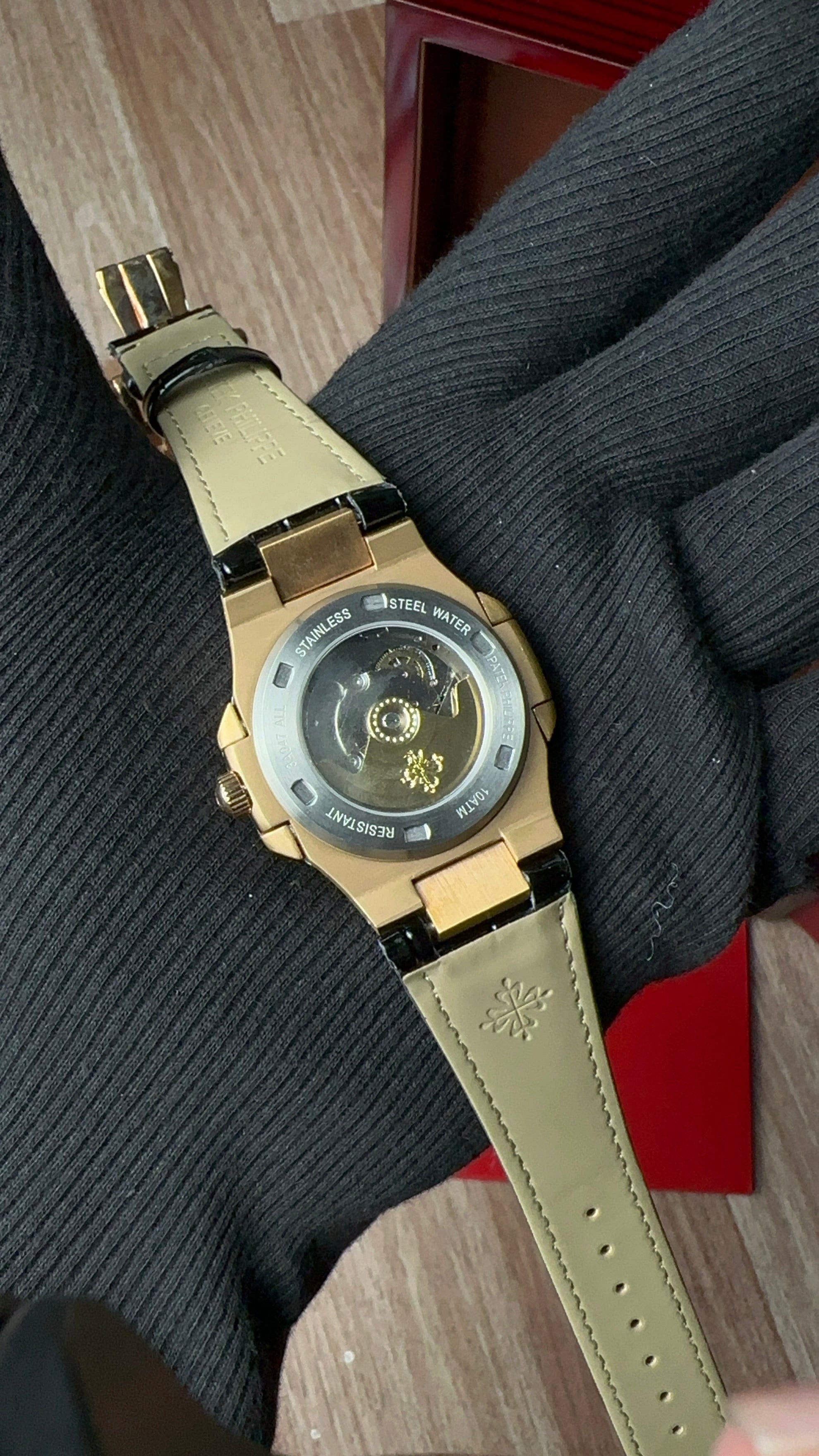 Patek Nautilus “Crimson”