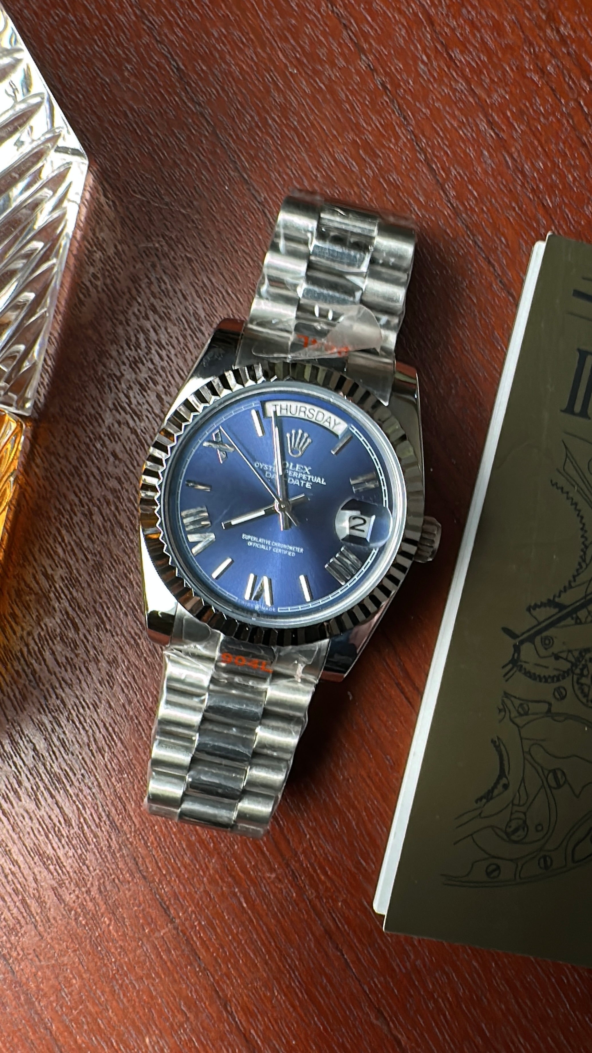 Rolex Daydate Blue Dial