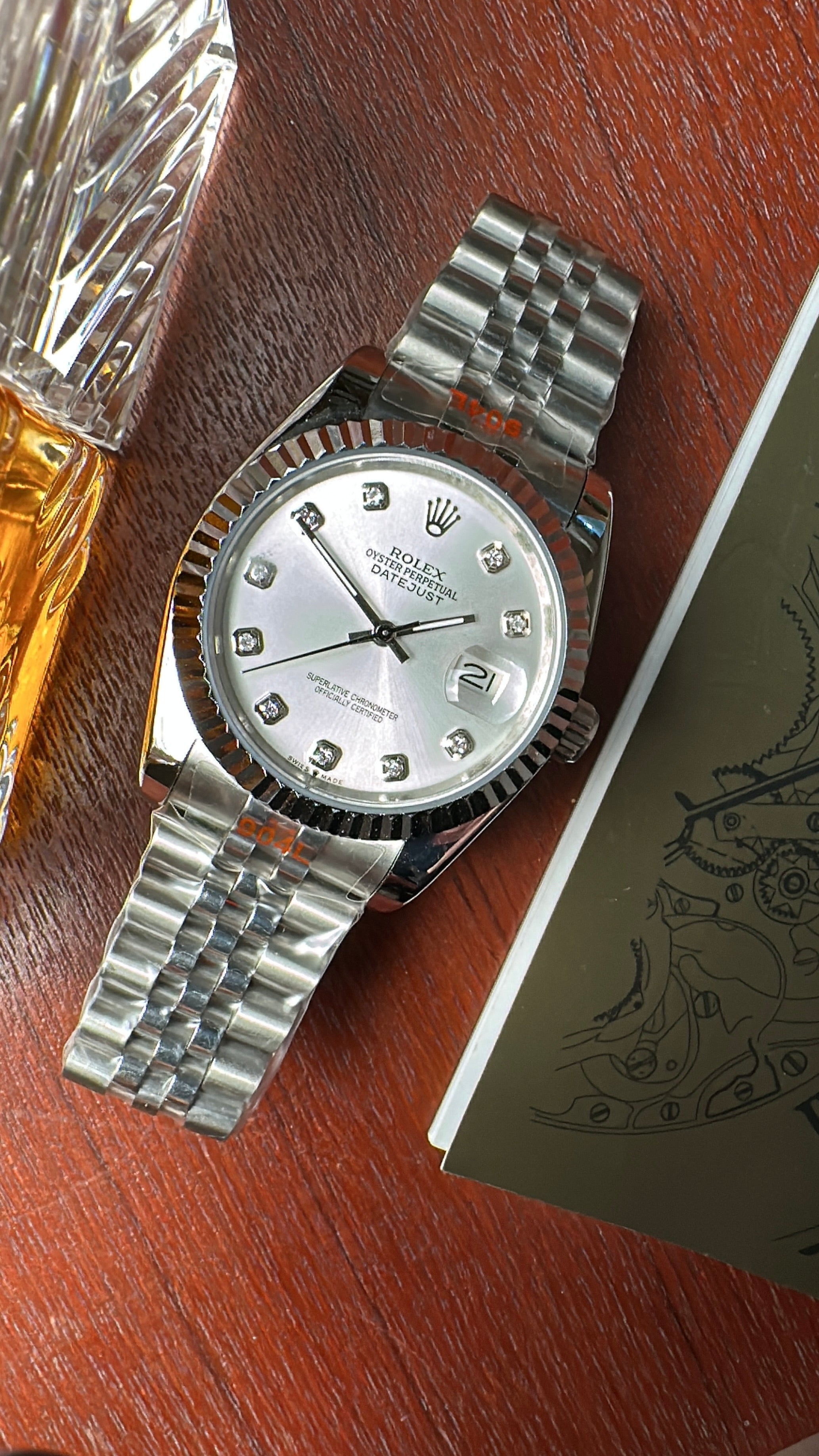 Rolex Daydate White Dial