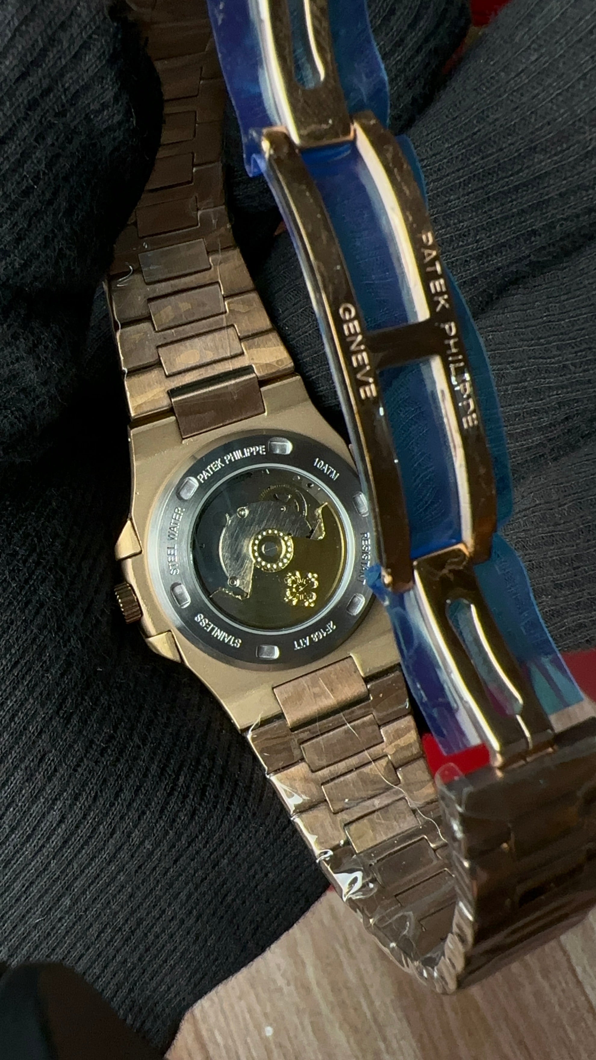 Patek Nautilus Green X Rose Gold