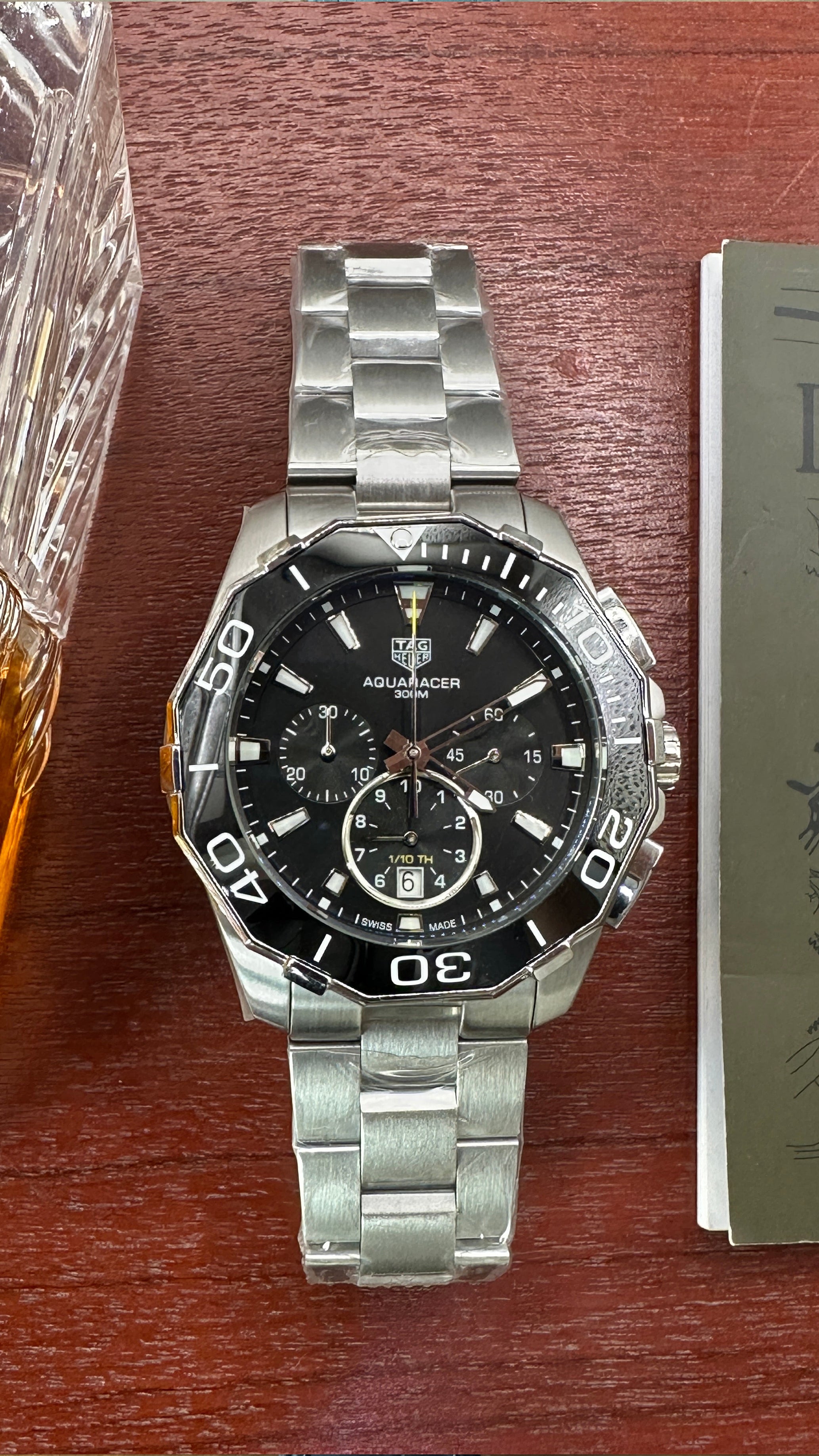 Aquaracer Black “Chrono”
