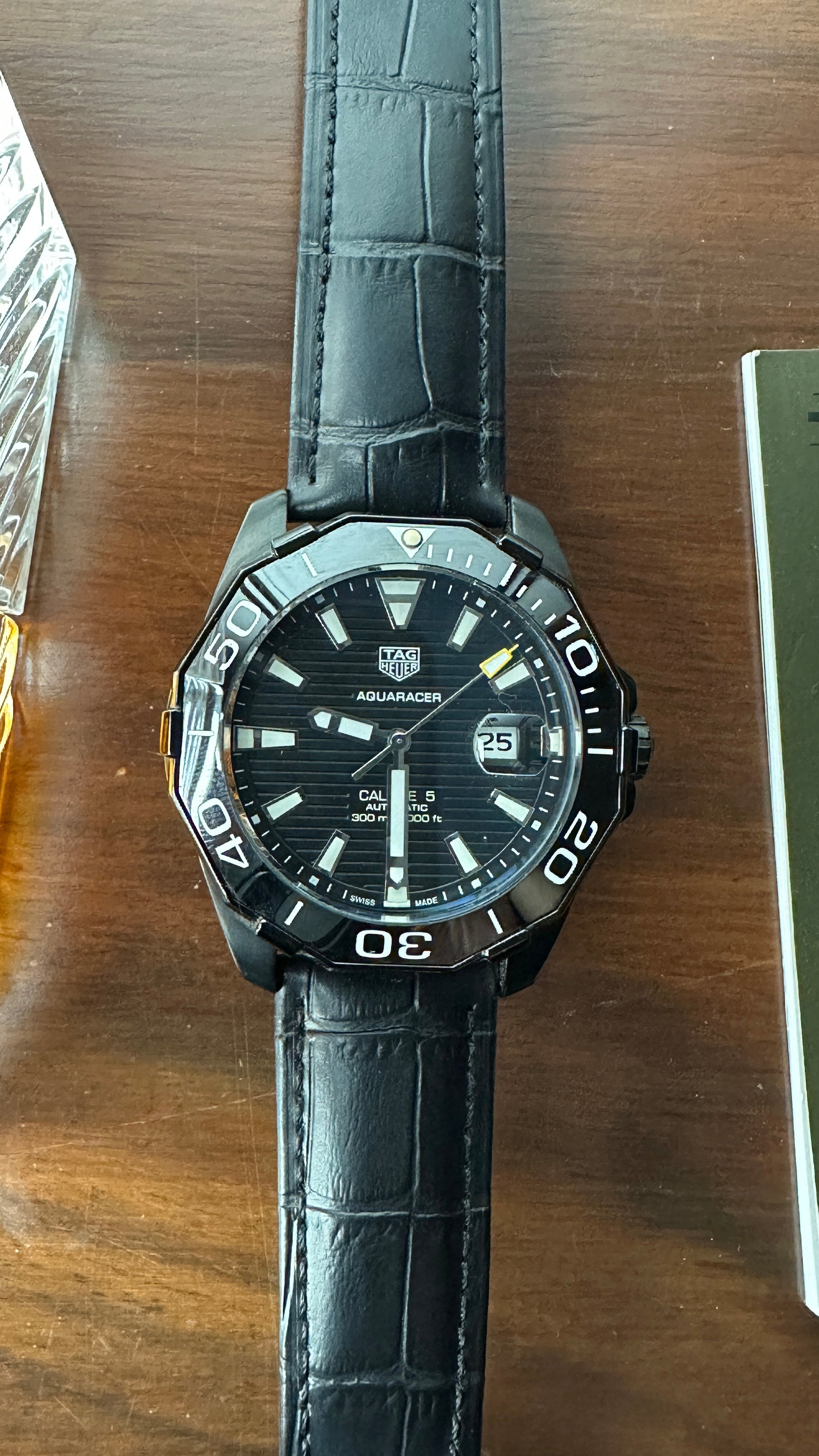 Aquaracer Black (Strap)