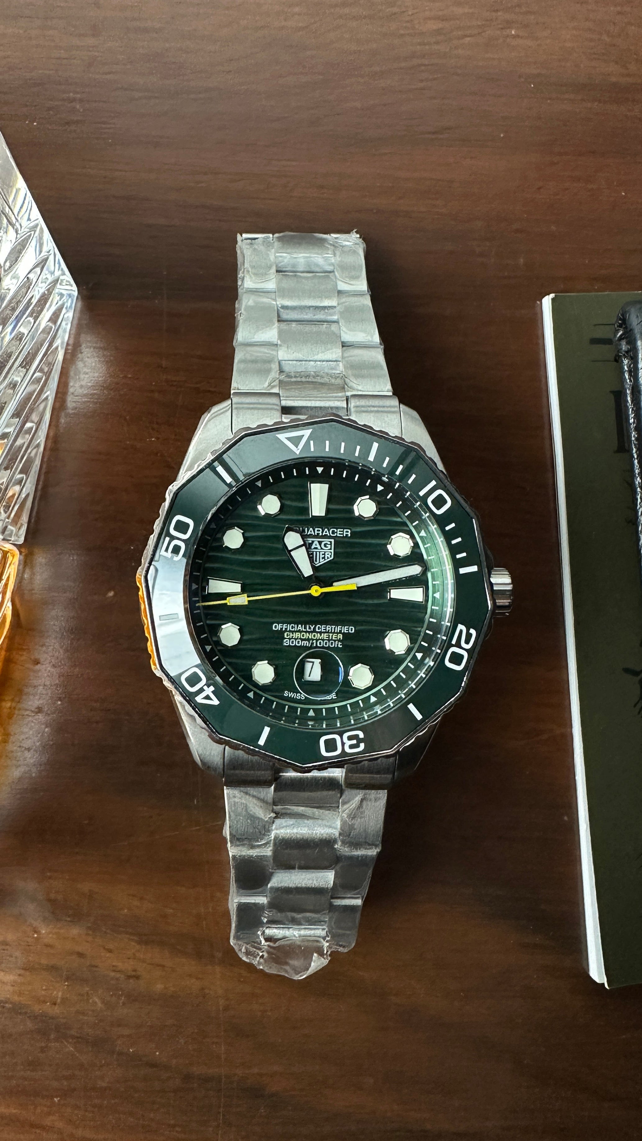 Aquaracer Green Dial