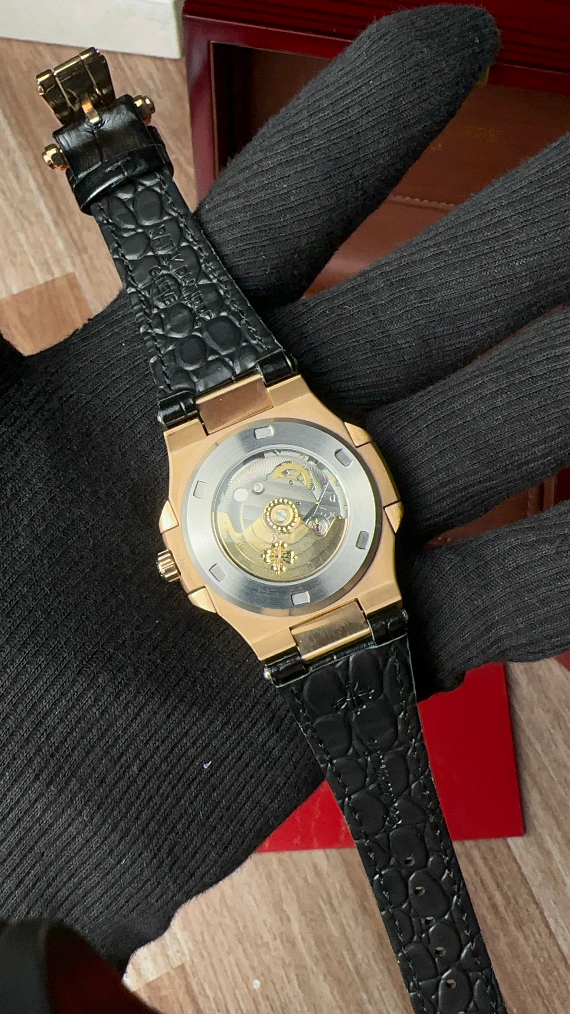 Patek Nautilus Grey X Black