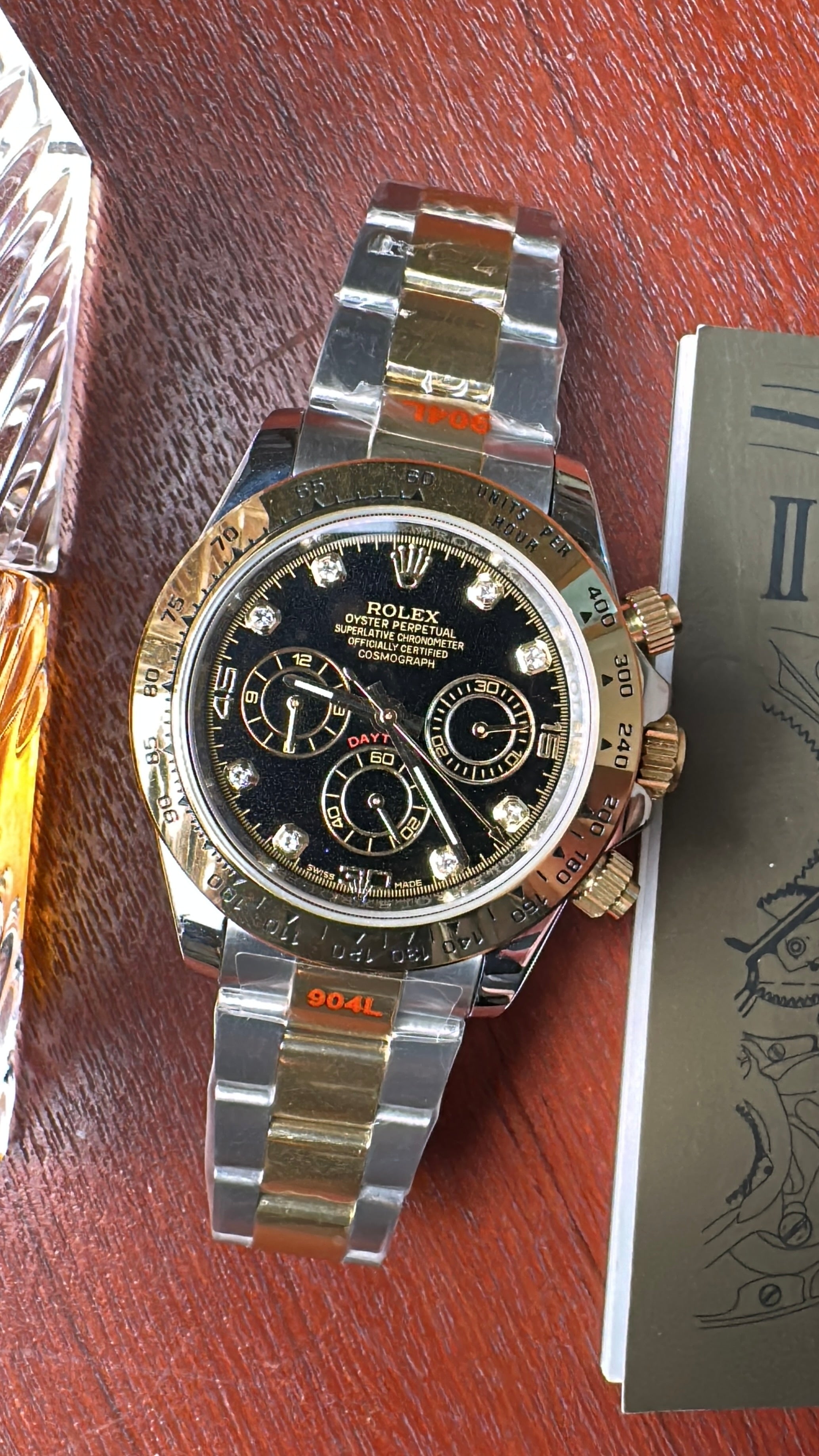 Daytona Gold X Black