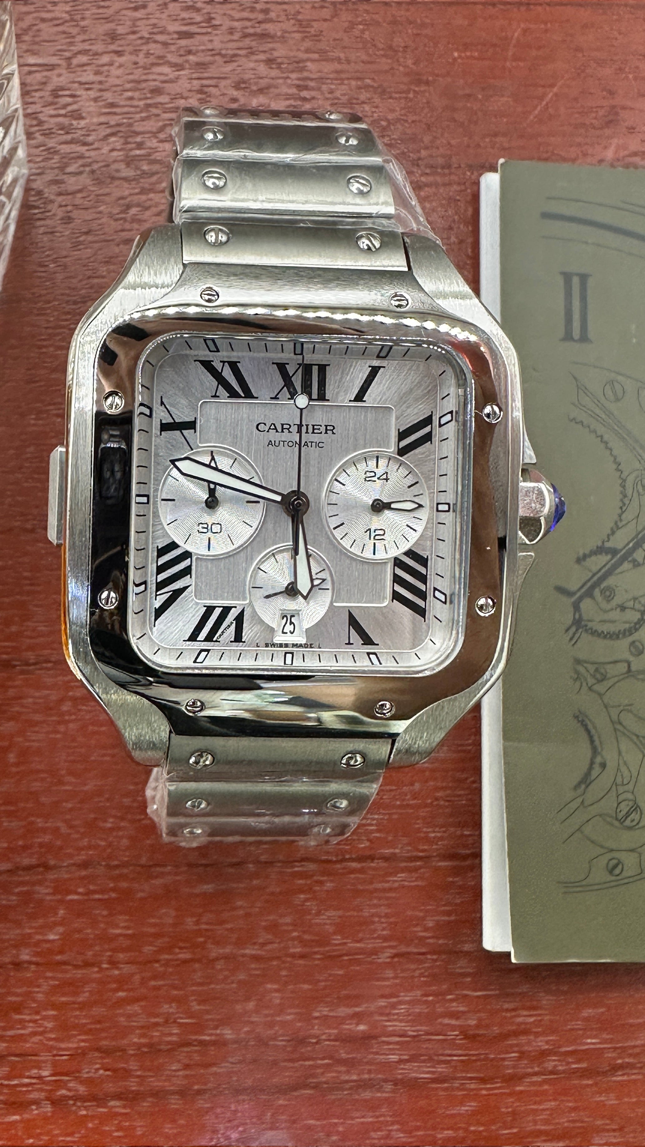 Cartier Santos (White)