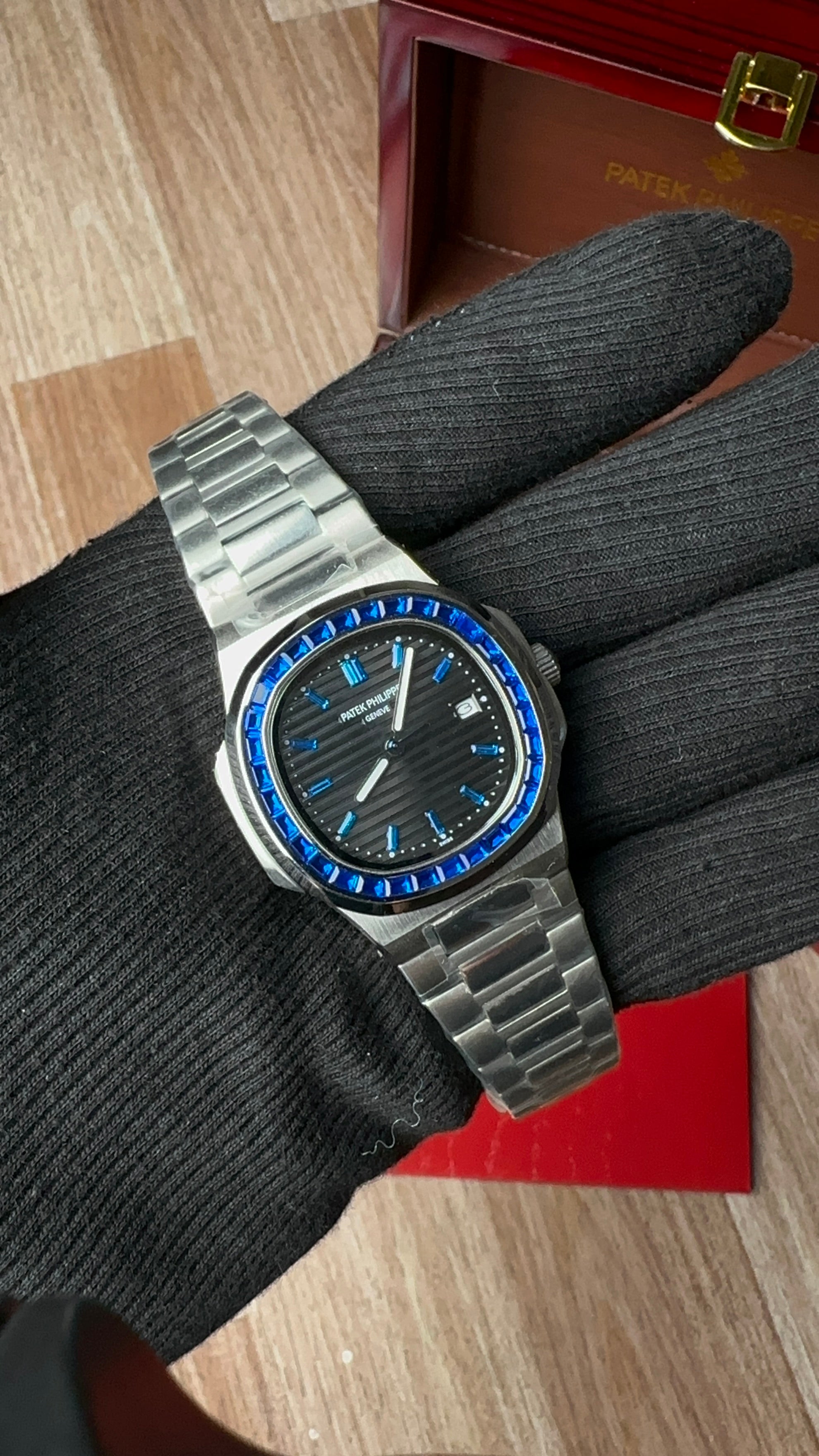 Patek Nautilus (Blue Diamond)