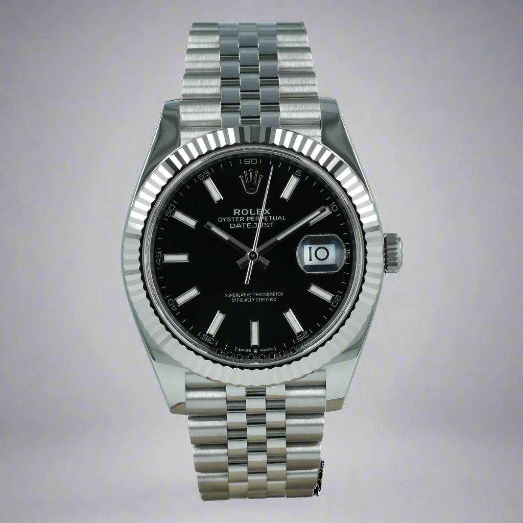 DATEJUST 41mm BLACK DIAL