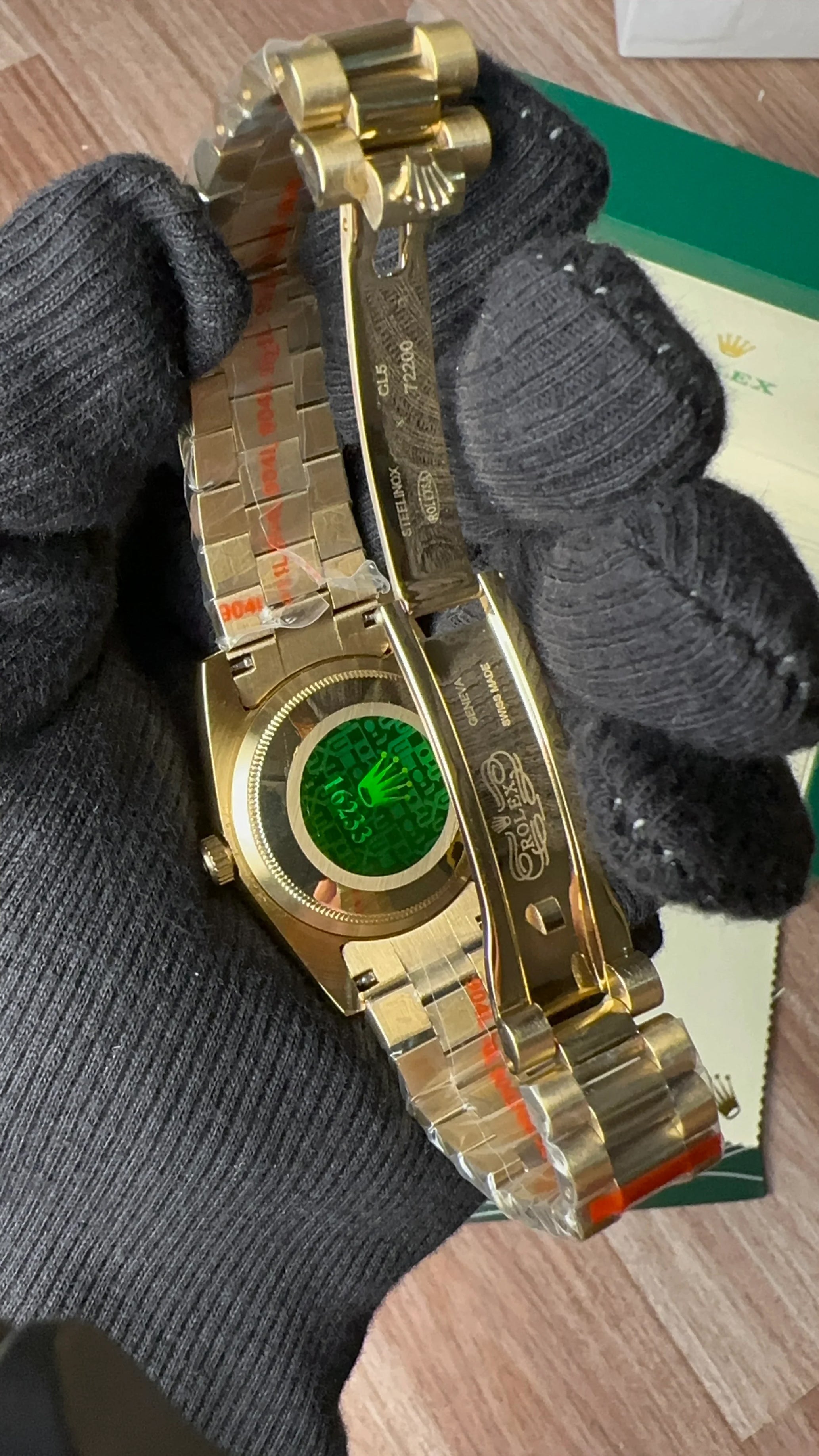 Day-date Diamond Gold (Black)