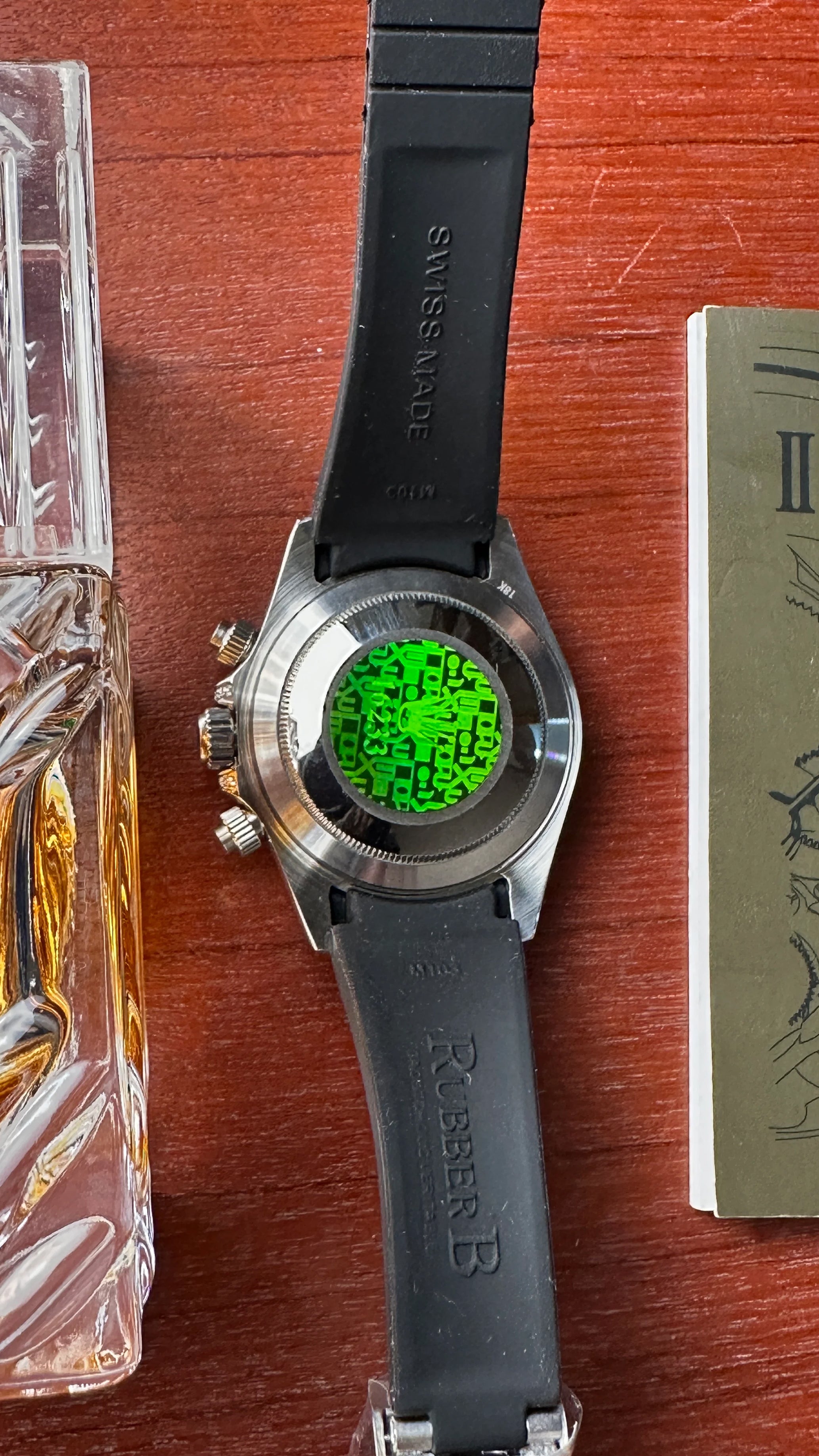 Daytona Rainbow-strap (White-Chrono)