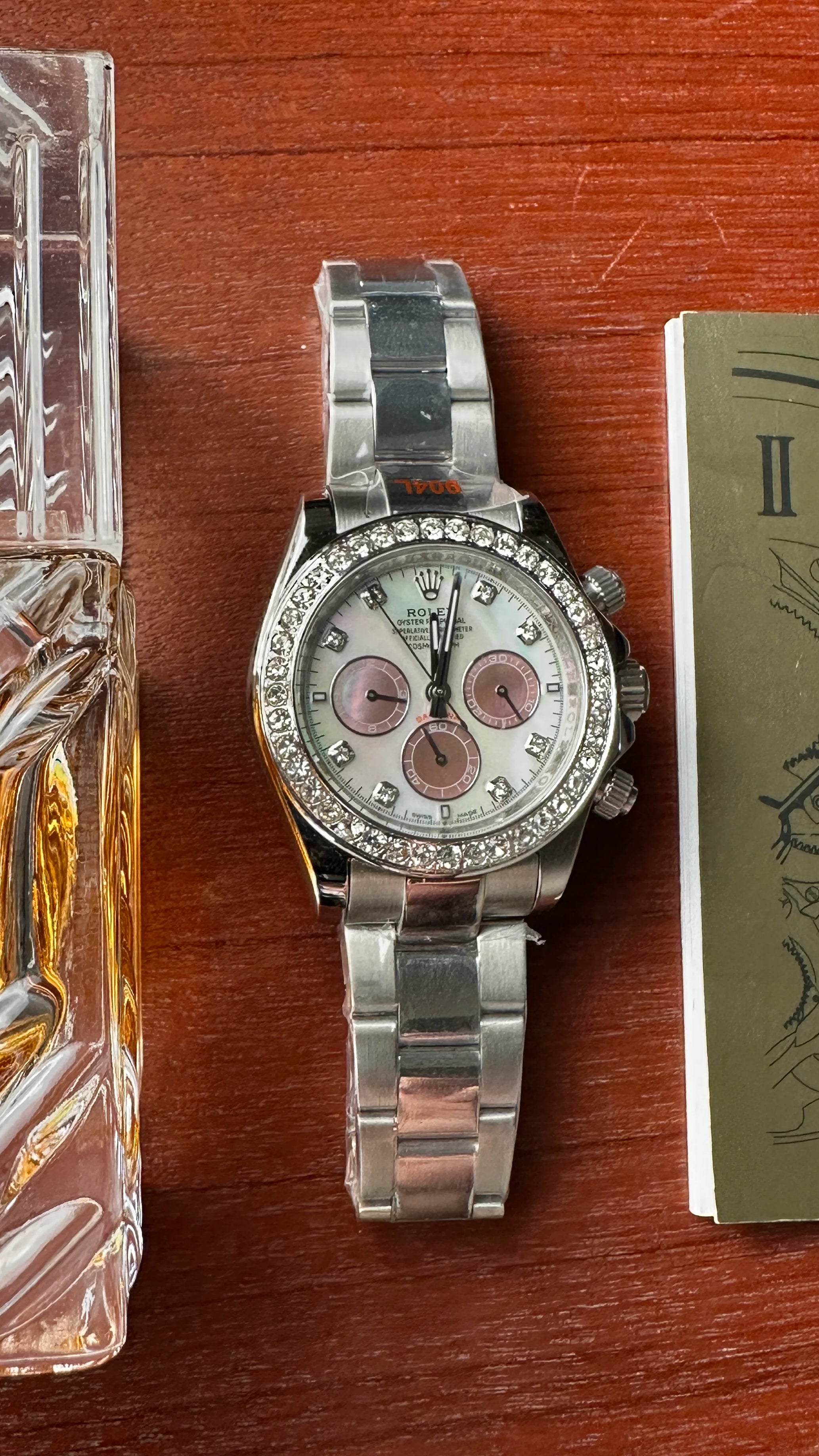 Daytona Silver (White-Rose X Diamond)