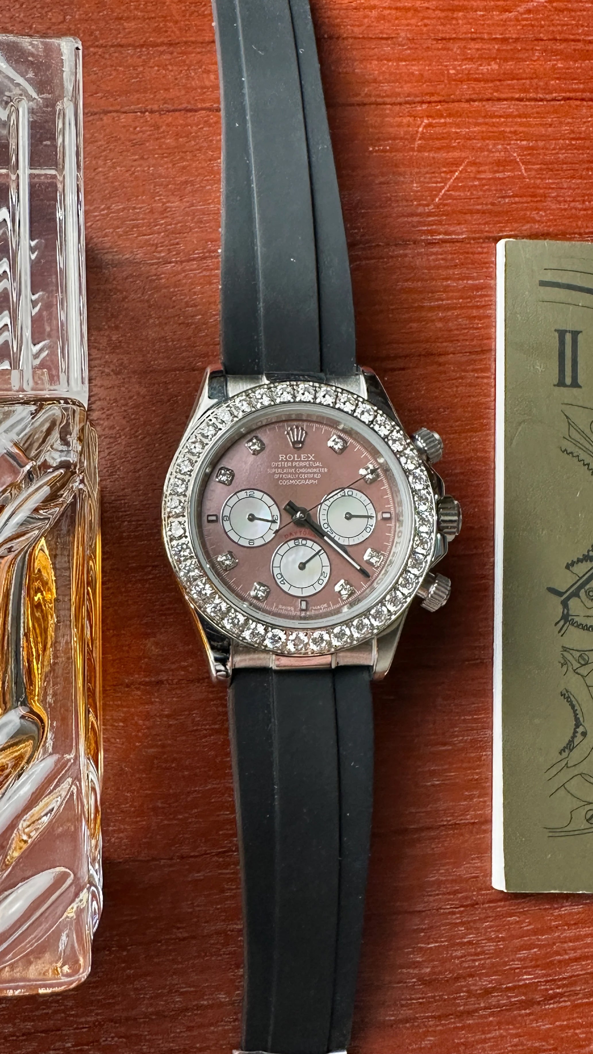 Daytona Strap (Rose X Diamond)