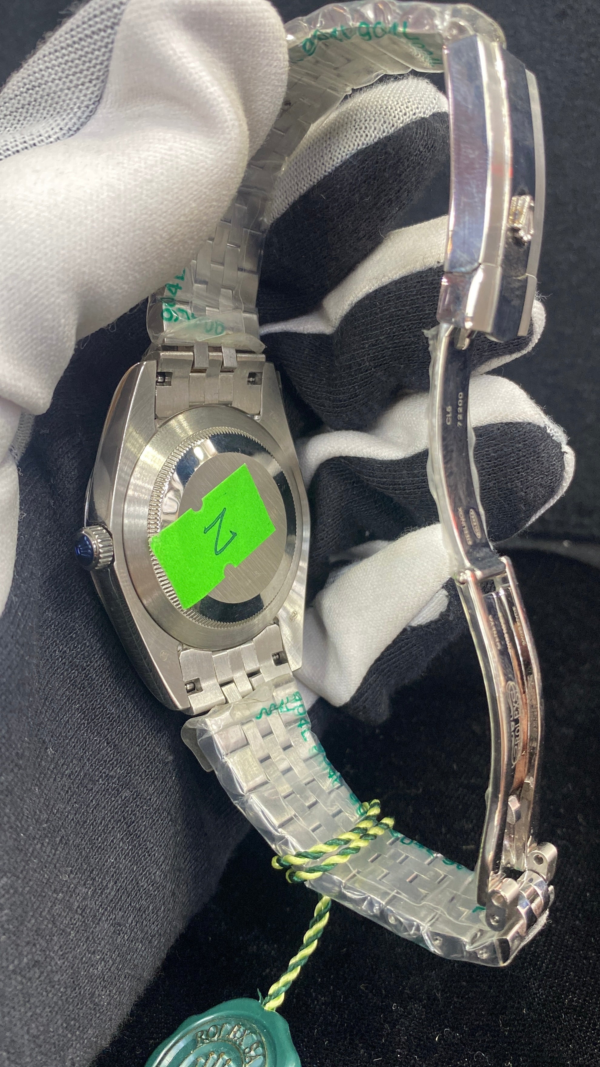 Rolex Date Just Gradient Blue