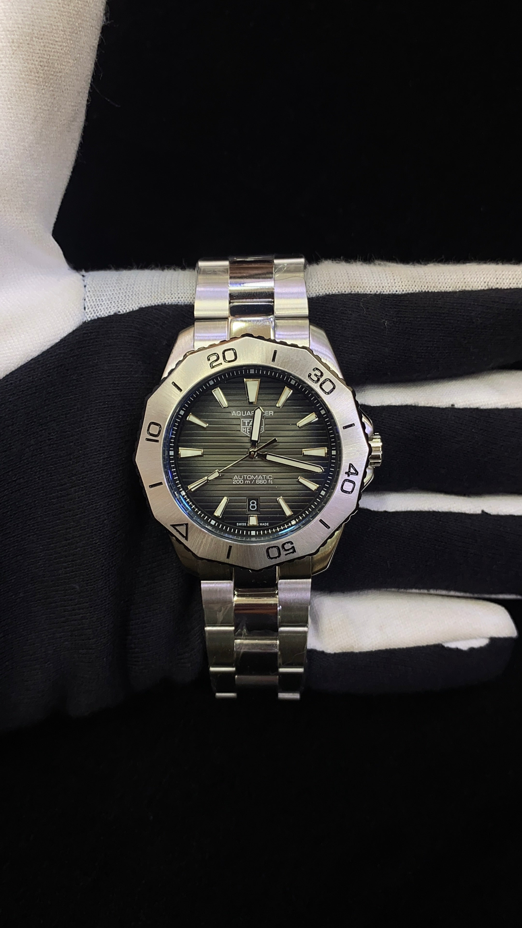 Aquaracer Black Dial