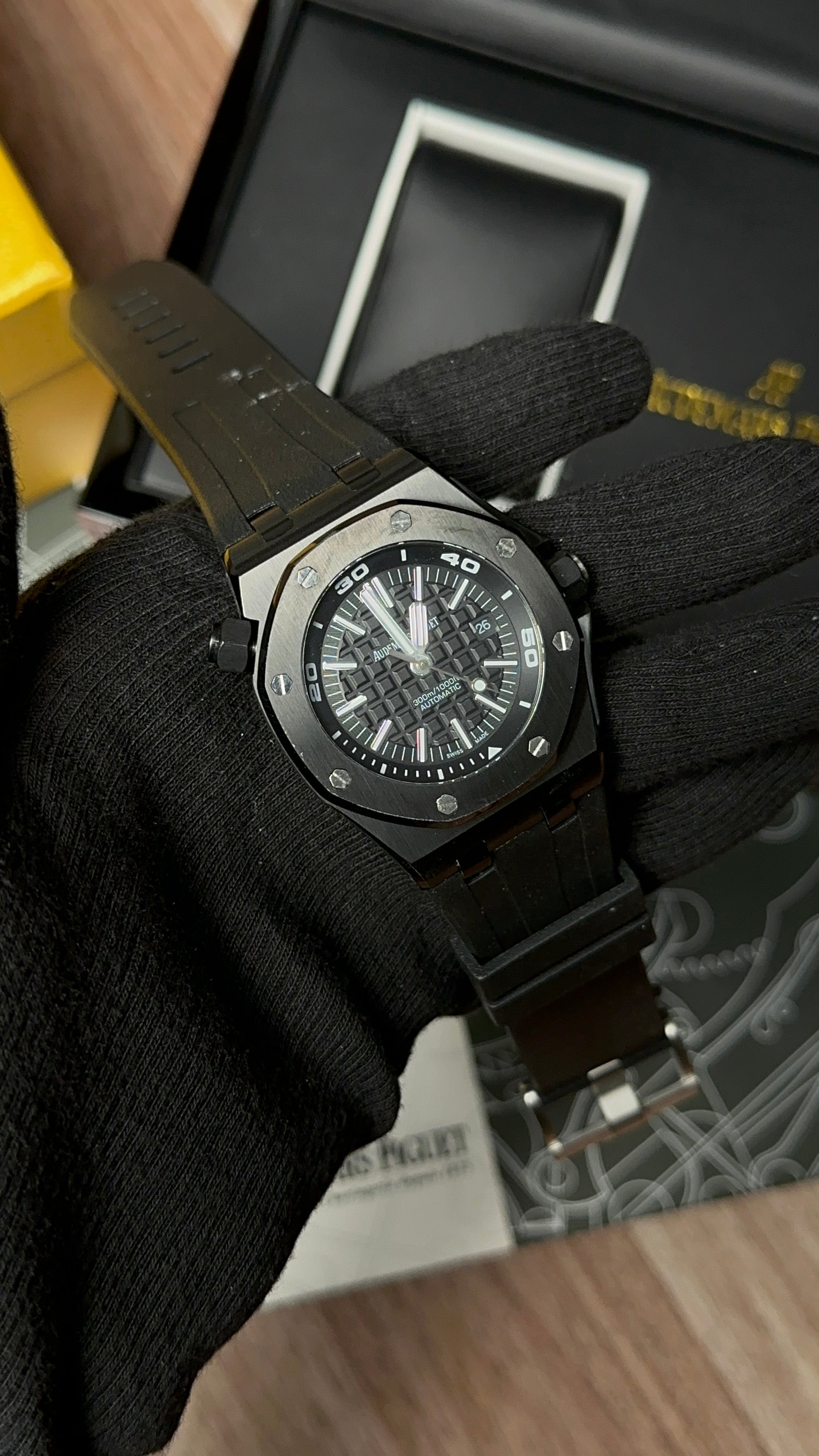 Royal Oak strap (Black)
