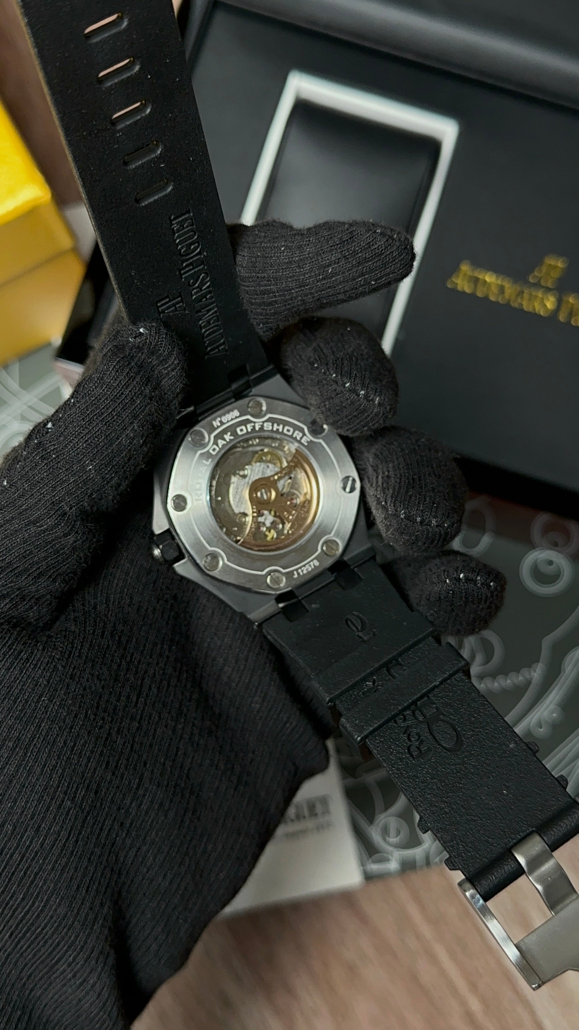 Royal Oak strap (Black)