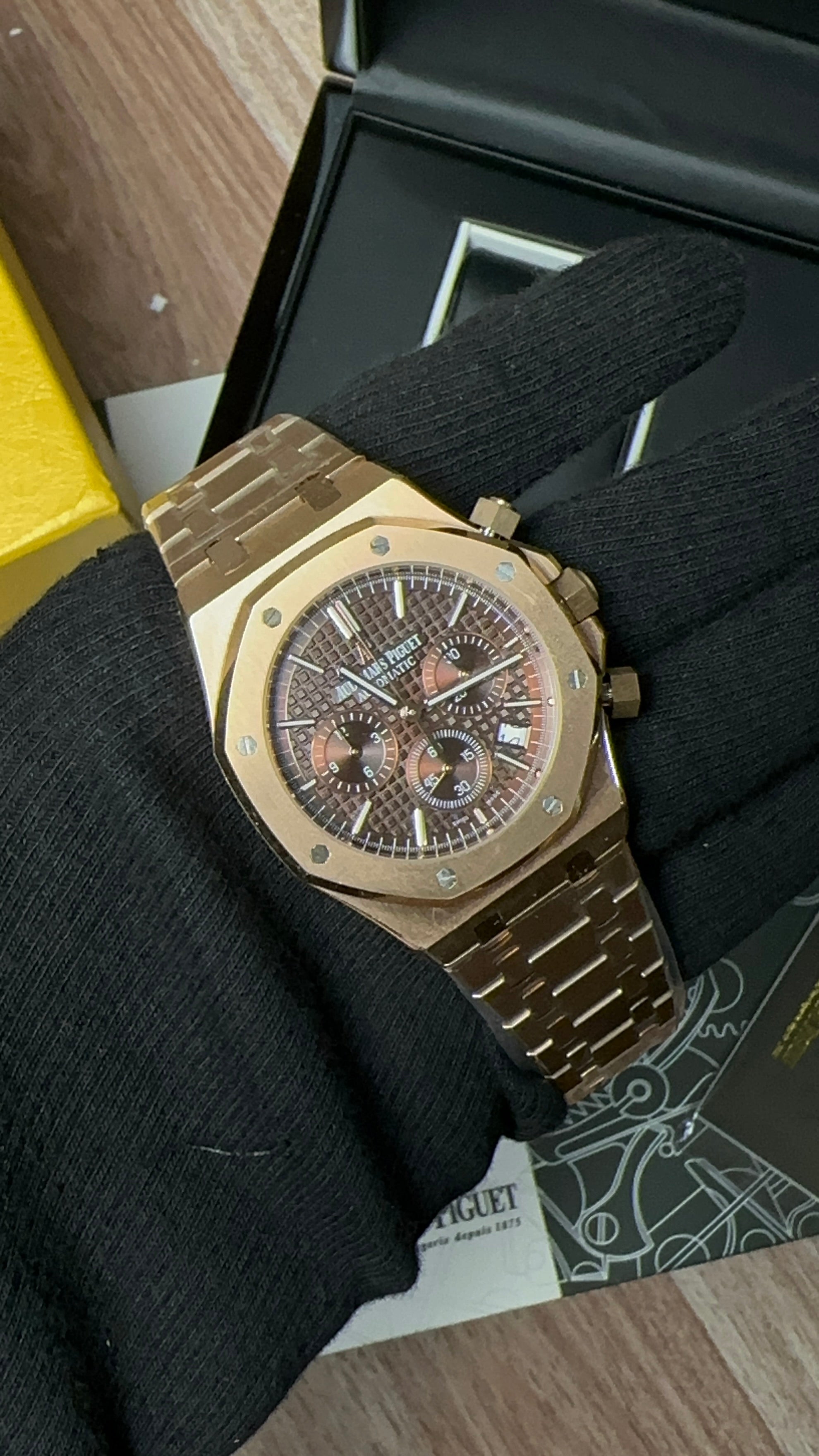 Royal Oak Chrono (Bronze X Rose Gold)