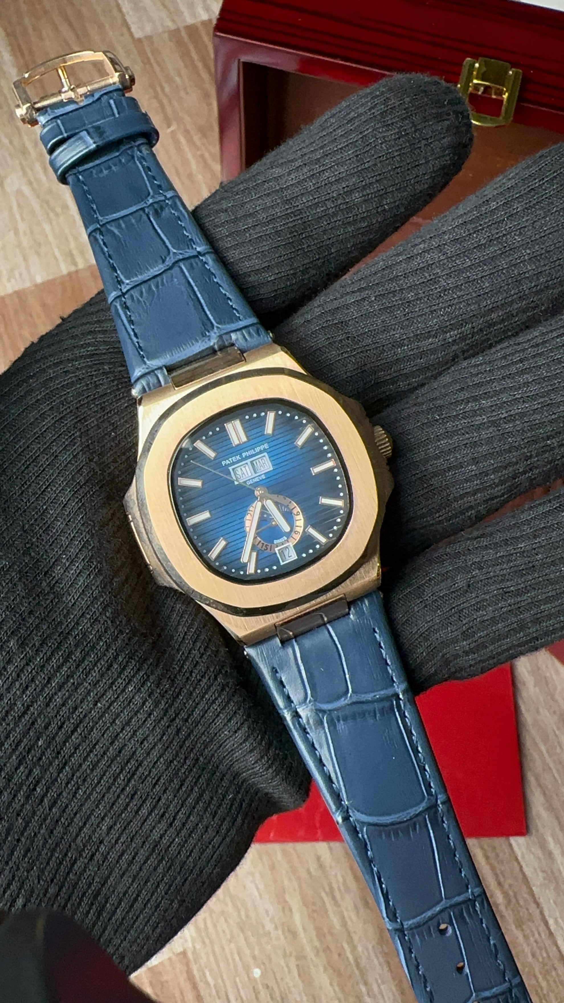 Nautilus Special Edition (Blue X Gold)