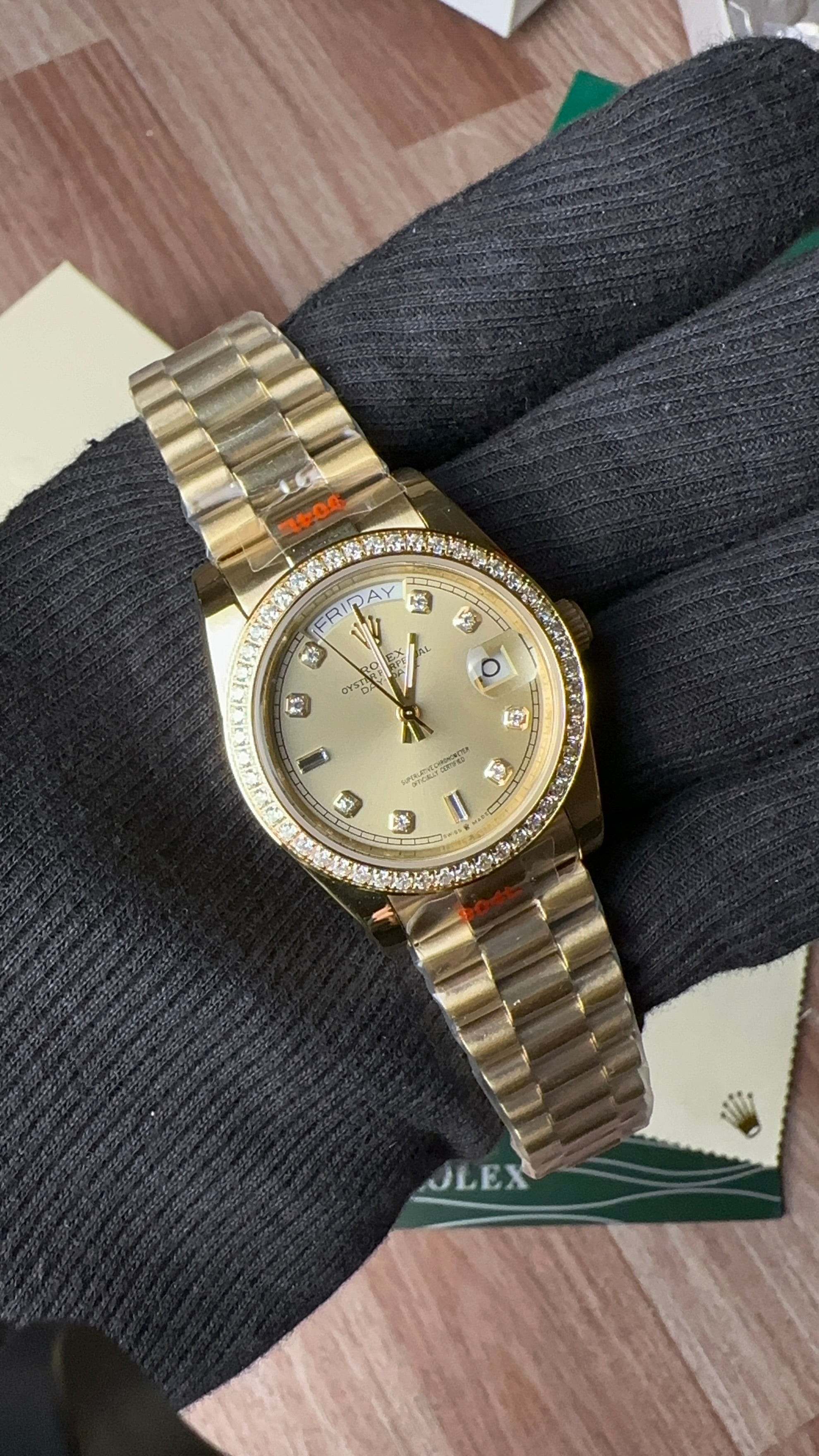 Day-date Diamond Gold (Champagne X Diamond)