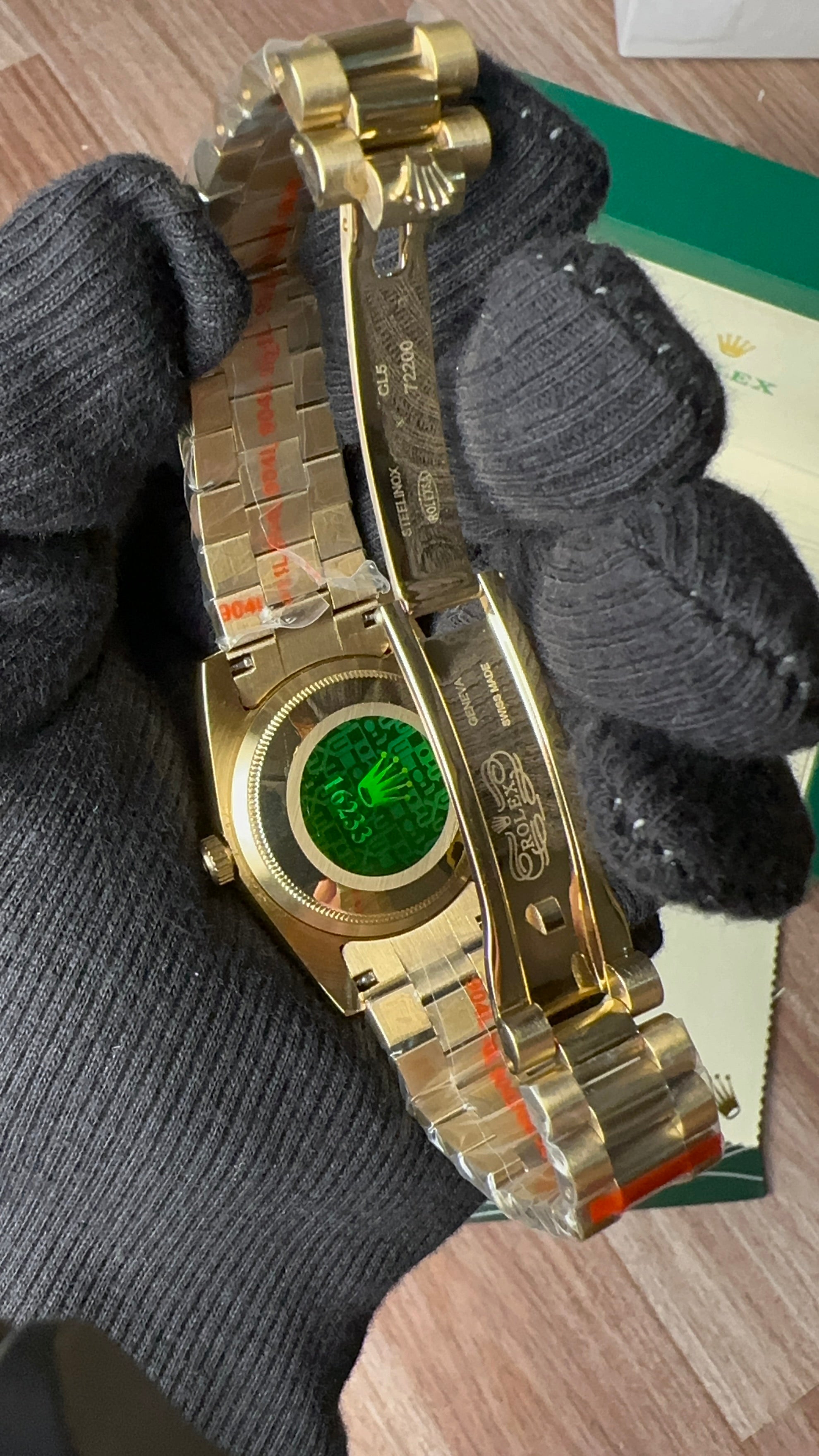 Day-date Diamond Gold (Blue)