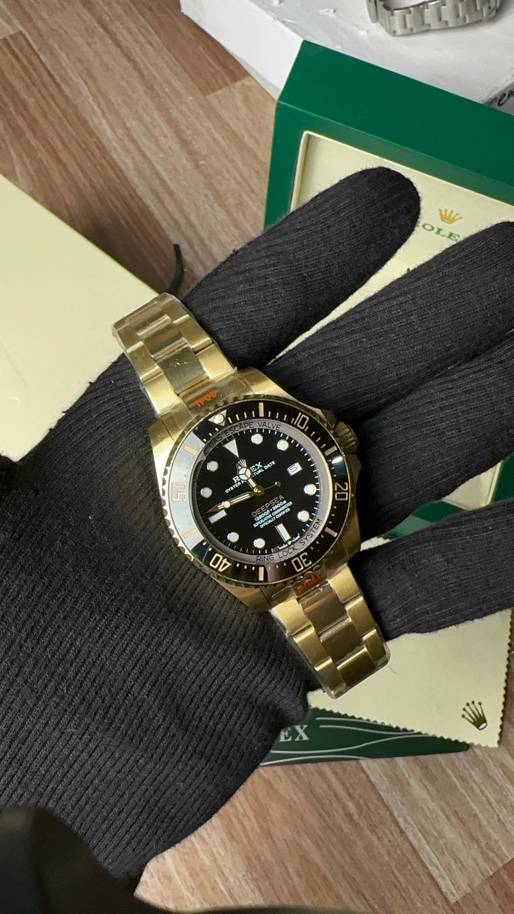 Deepsea (Black X Gold)