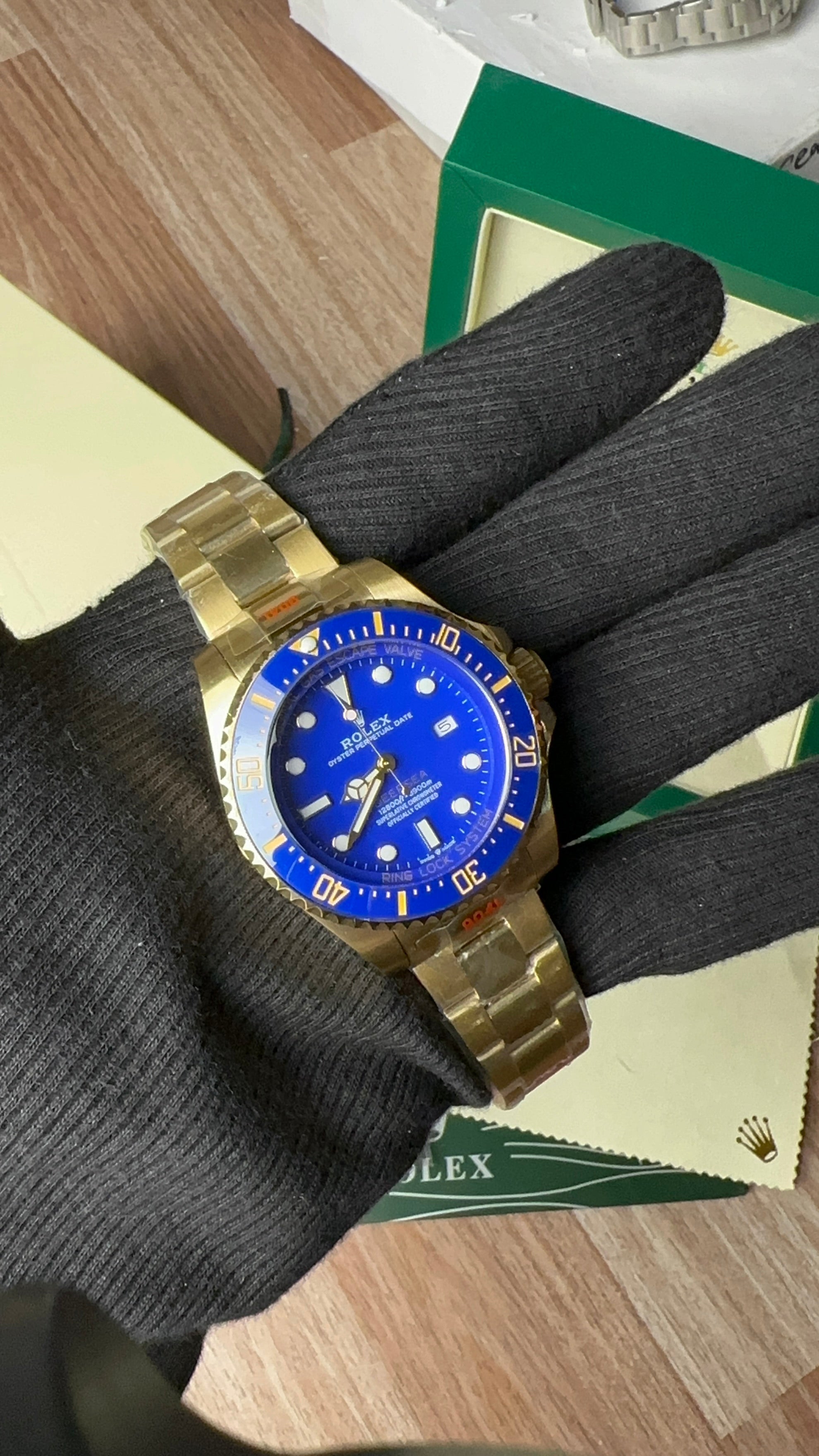 Deepsea (Blue X Gold)