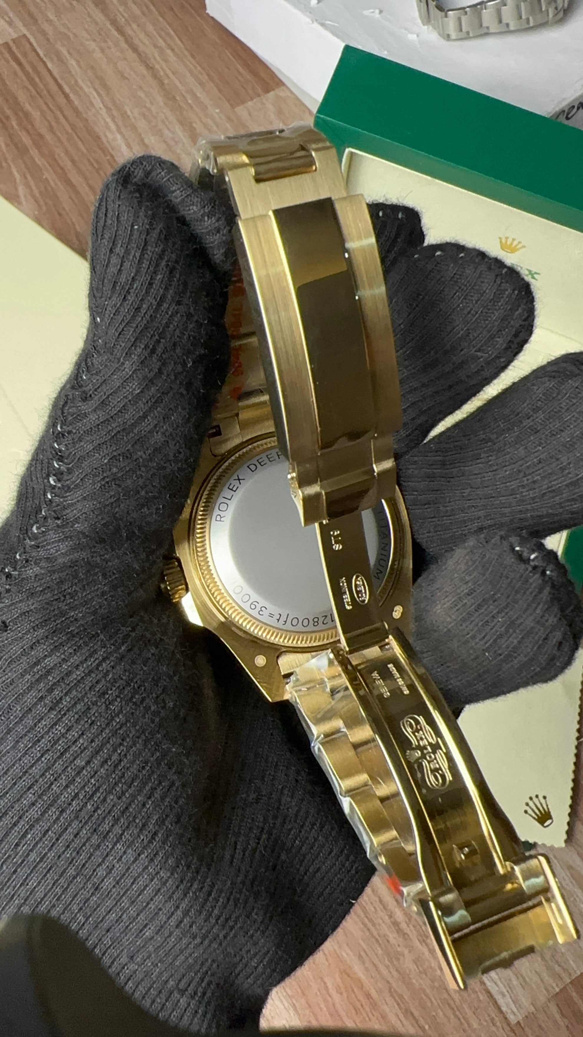 Sky Dweller Oyster(Black X Gold)