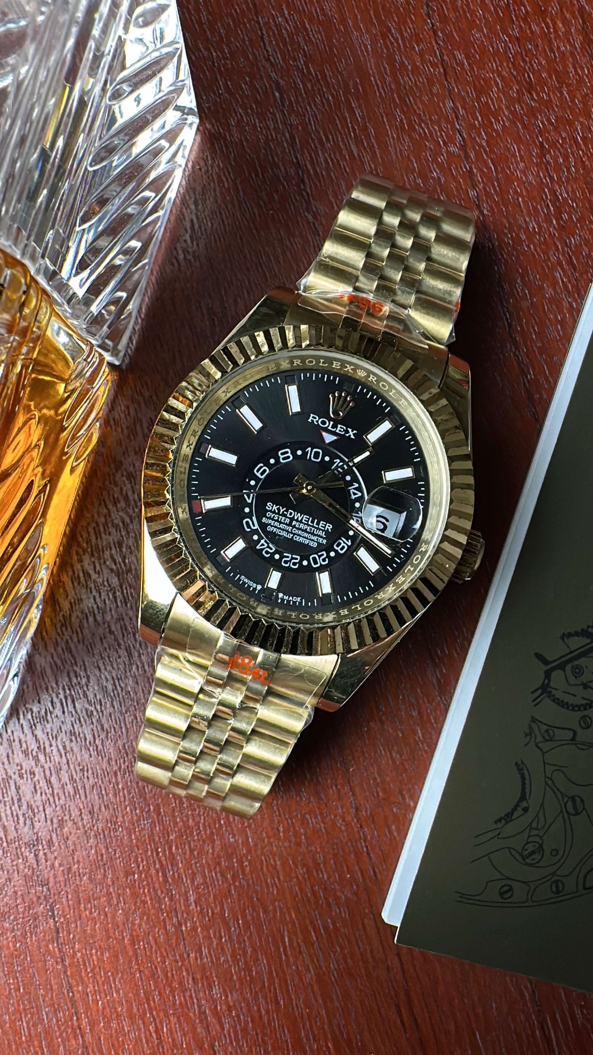 Sky Dweller Jubilee (Black X Gold)