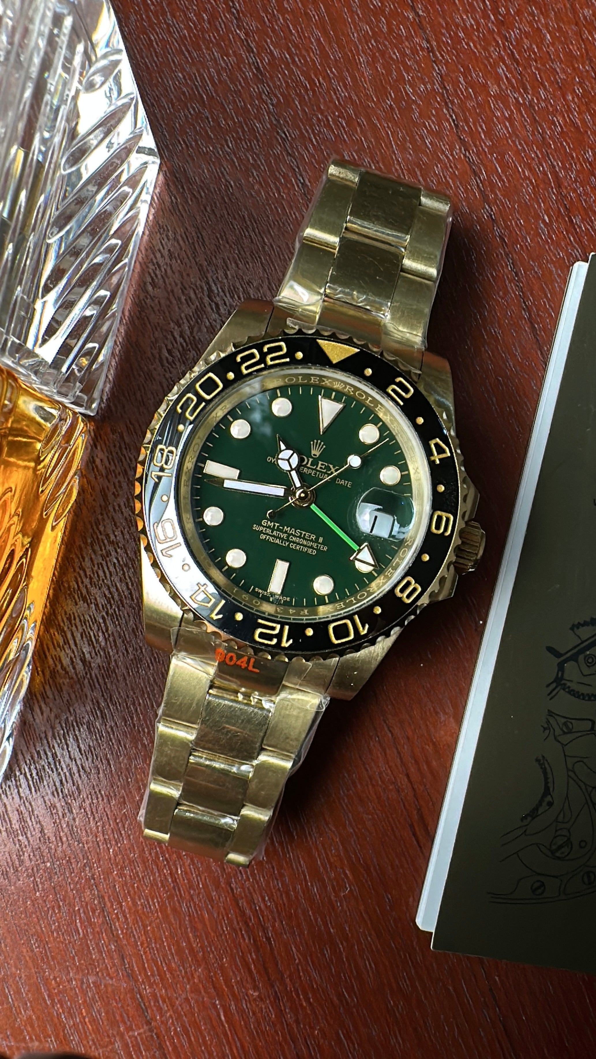 Gmt Master-II (Green-Money)