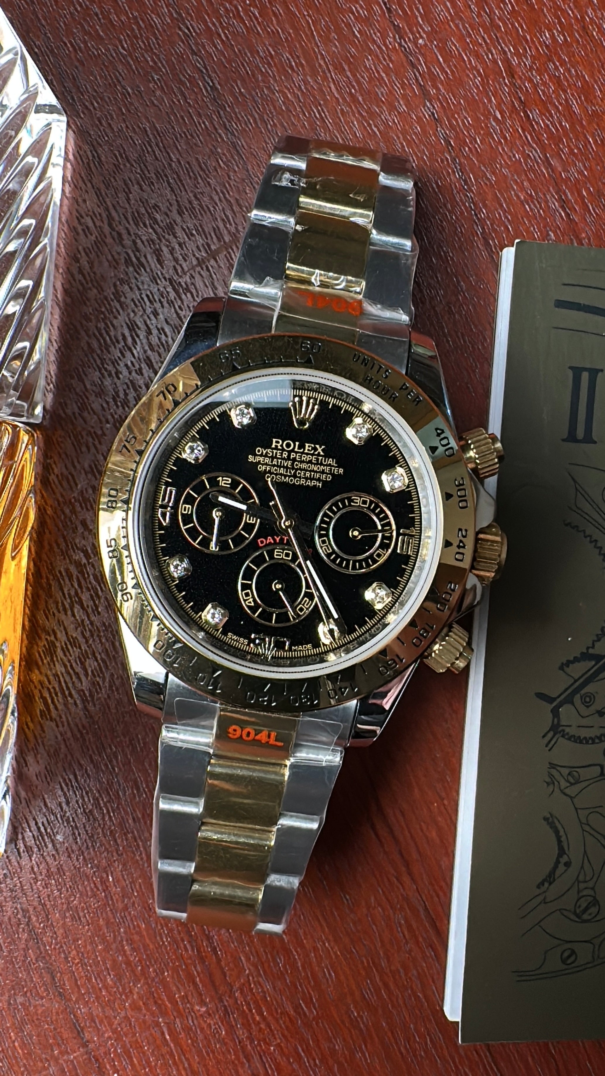 Daytona (Black X Gold)