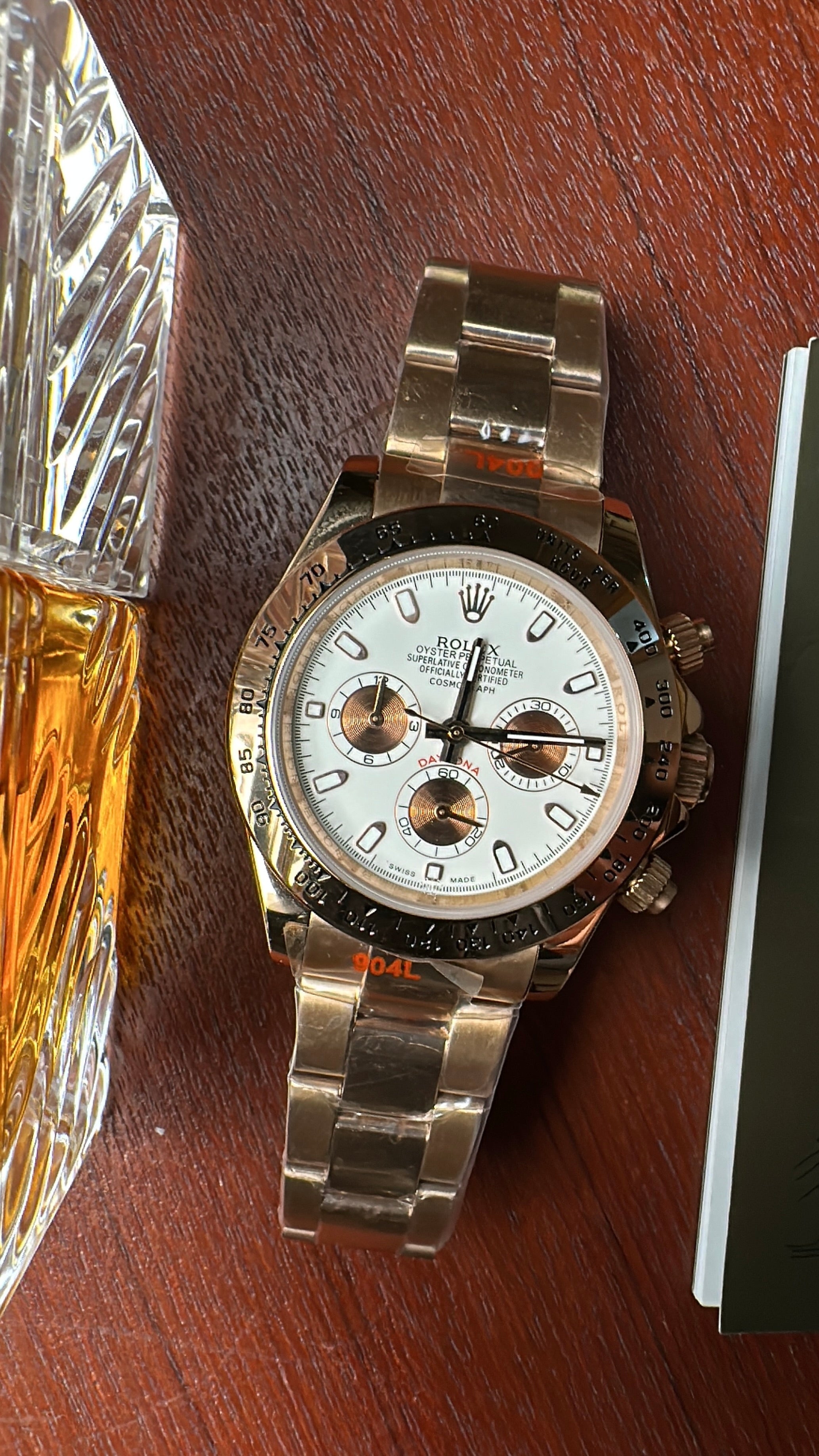 Daytona Rose-Gold (White X Gold)