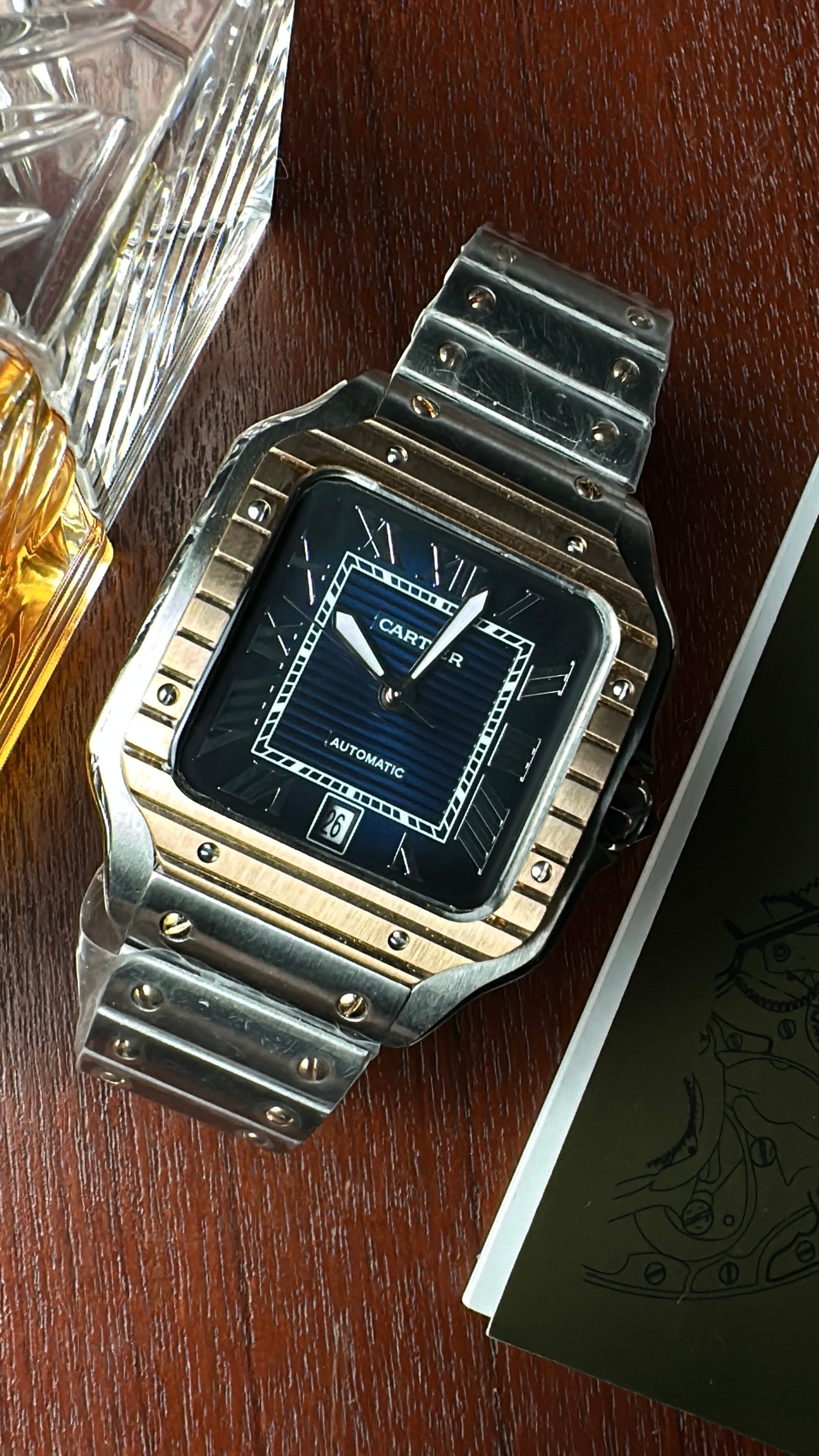 Santos (Blue X Gold)