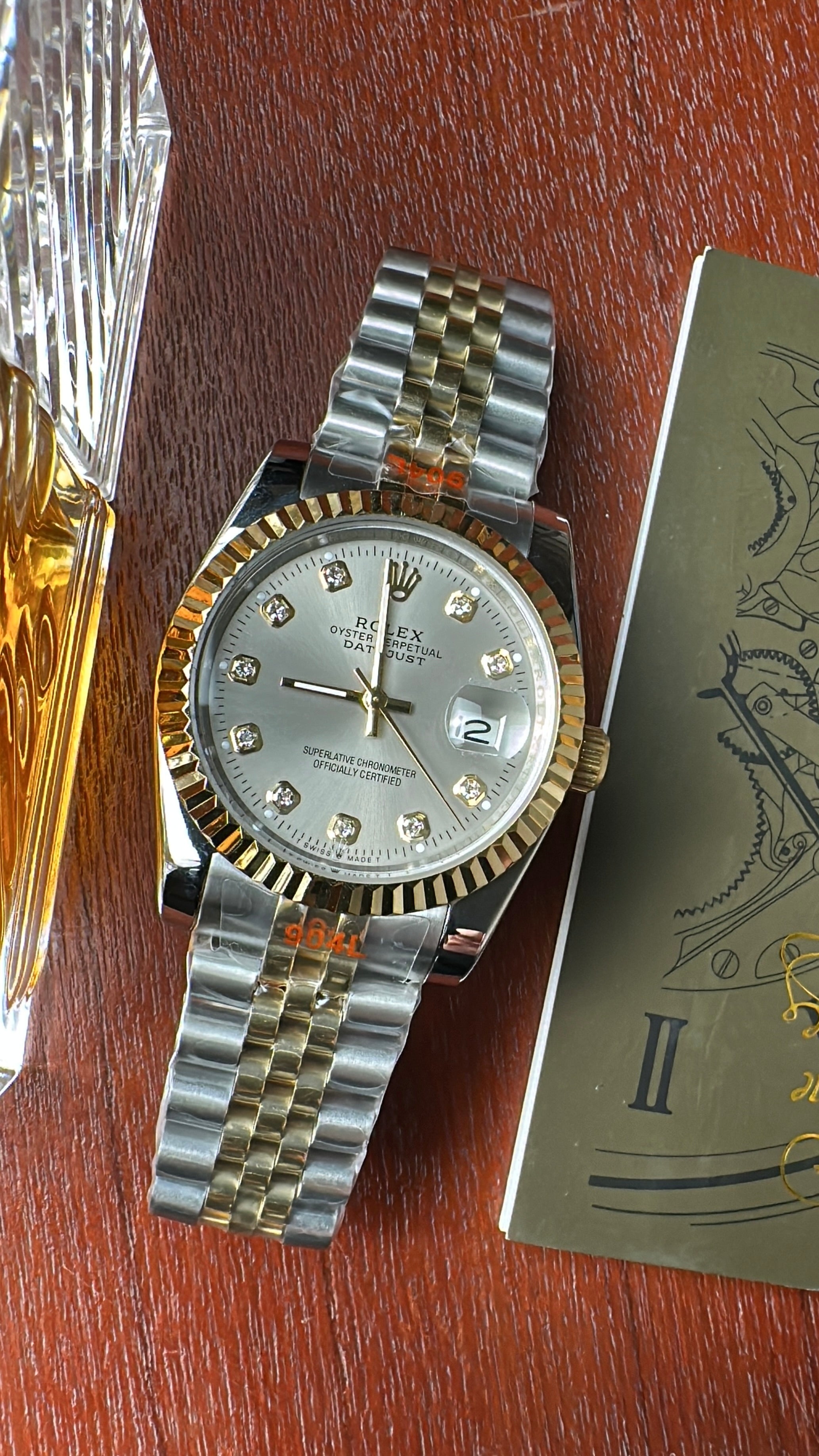 Datejust (Silver X Diamond)