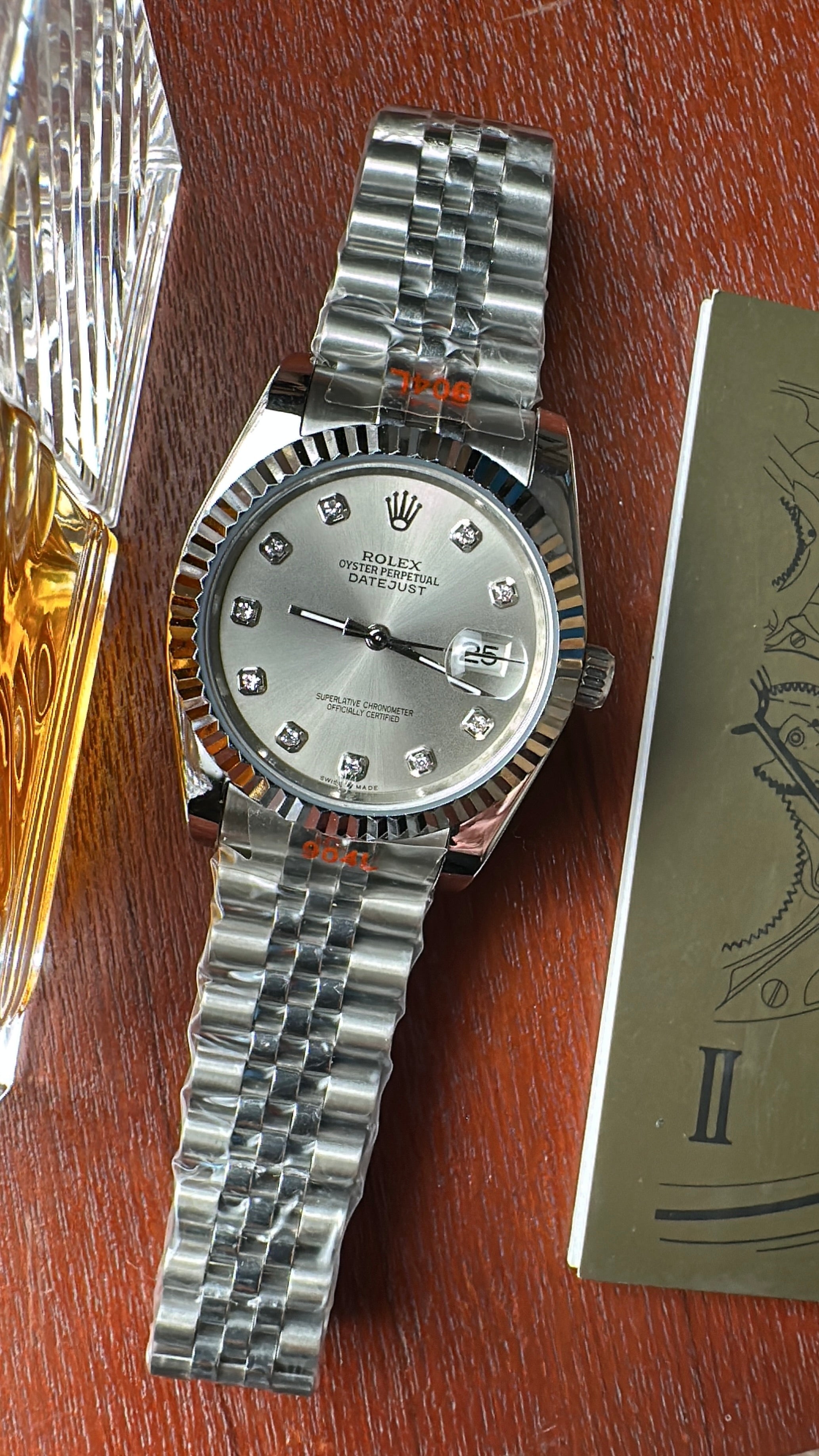 Datejust Silver (Silver X Diamond)