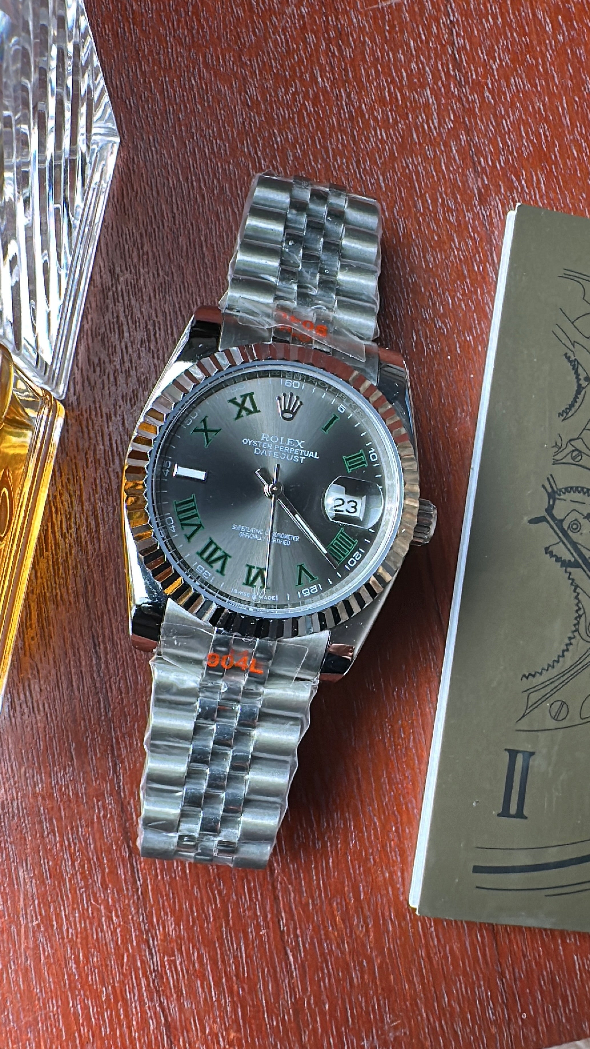 Datejust Silver (Wimbeldon)