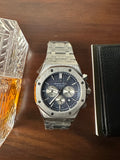 Royal Oak Chrono (Blue X Silver)