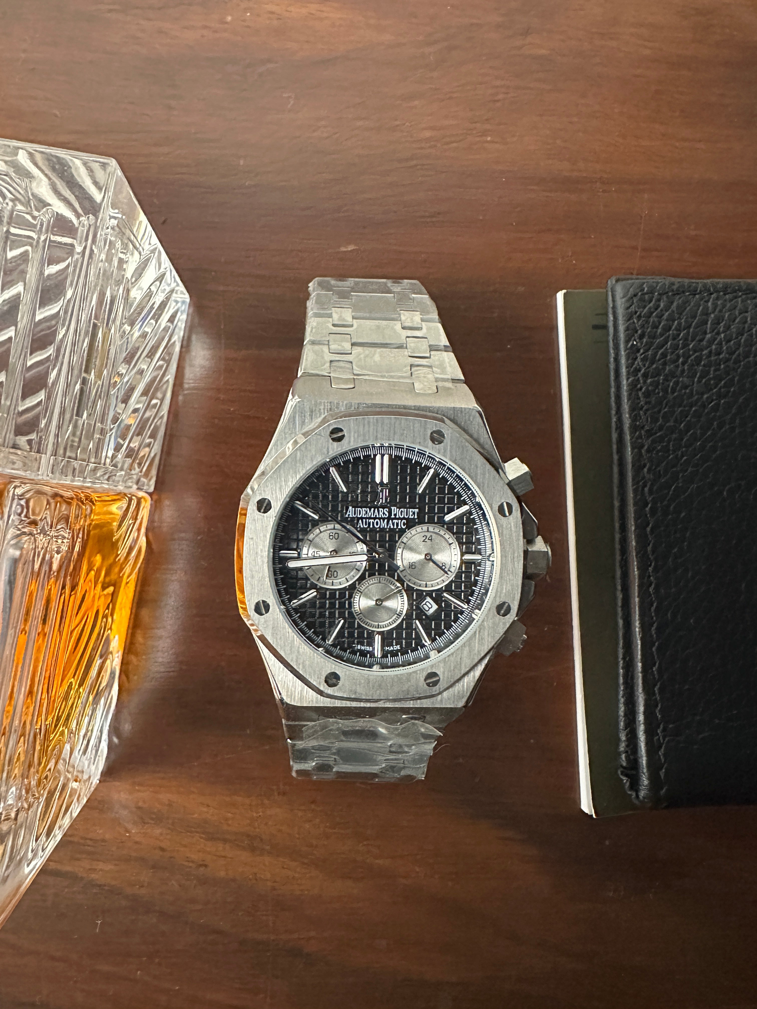 Royal Oak Chrono (Black X Silver)