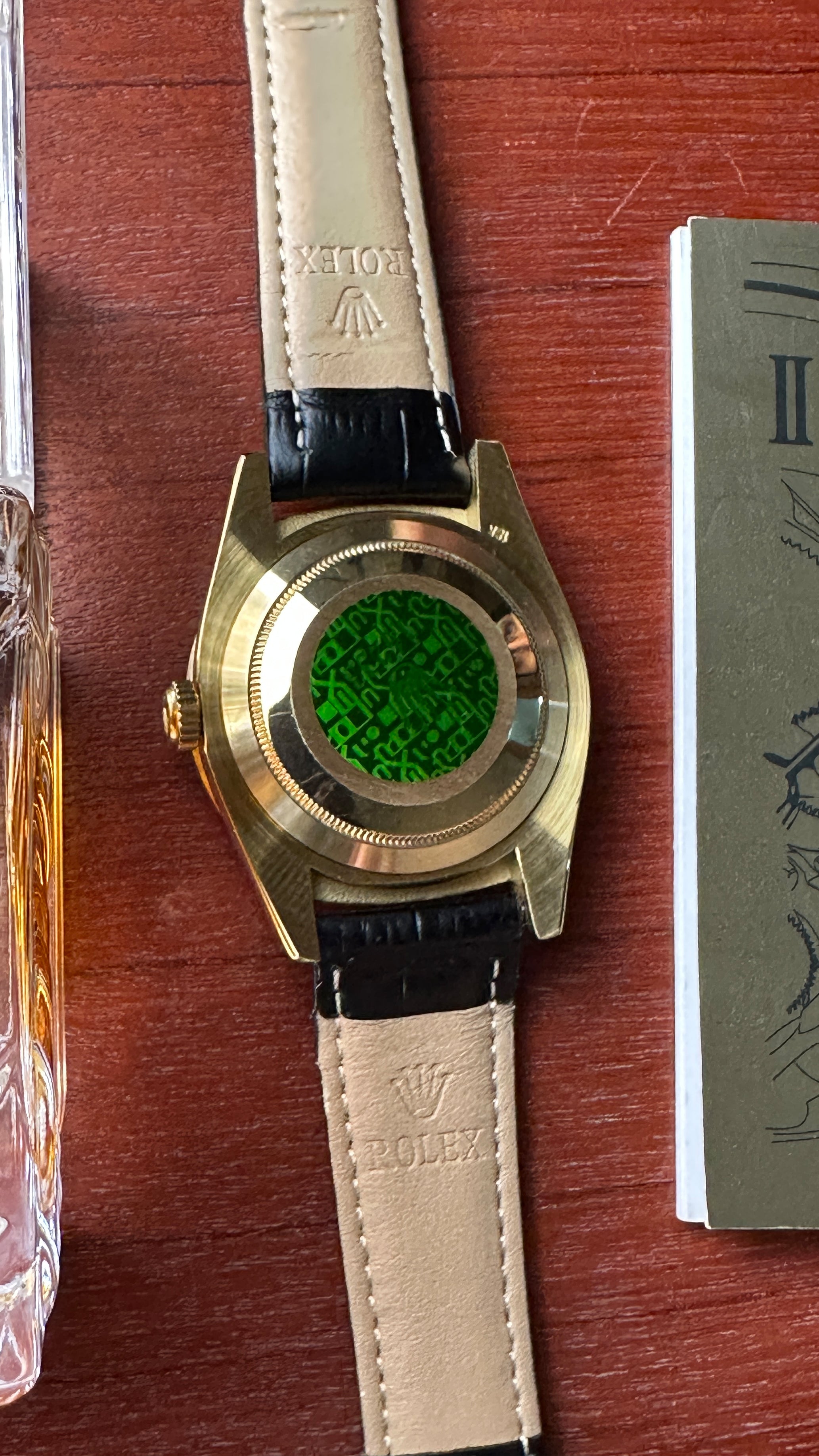 Day-date Diamond Black-Strap (Black)