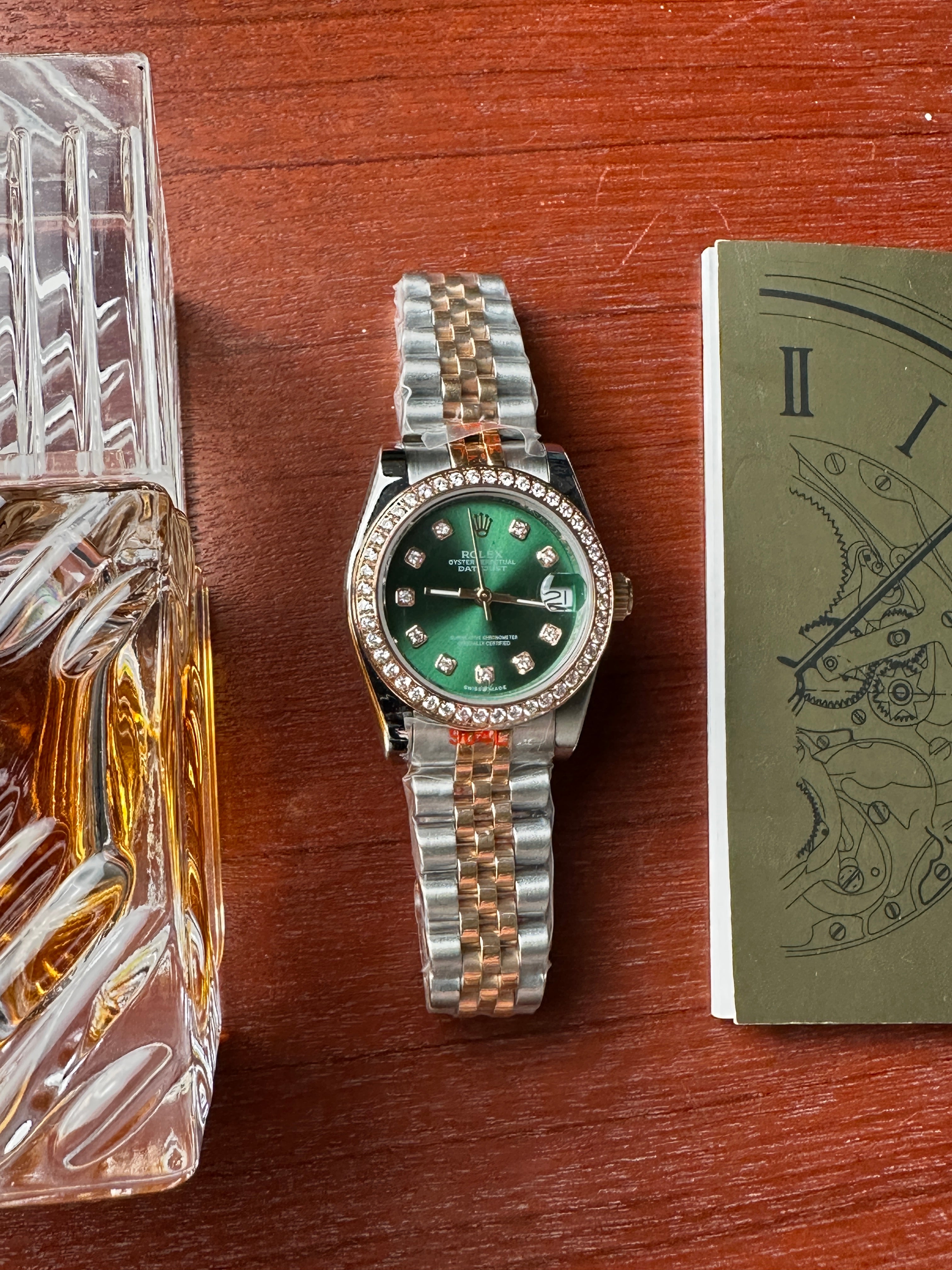 Datejust ladies (Green X Diamond)DB