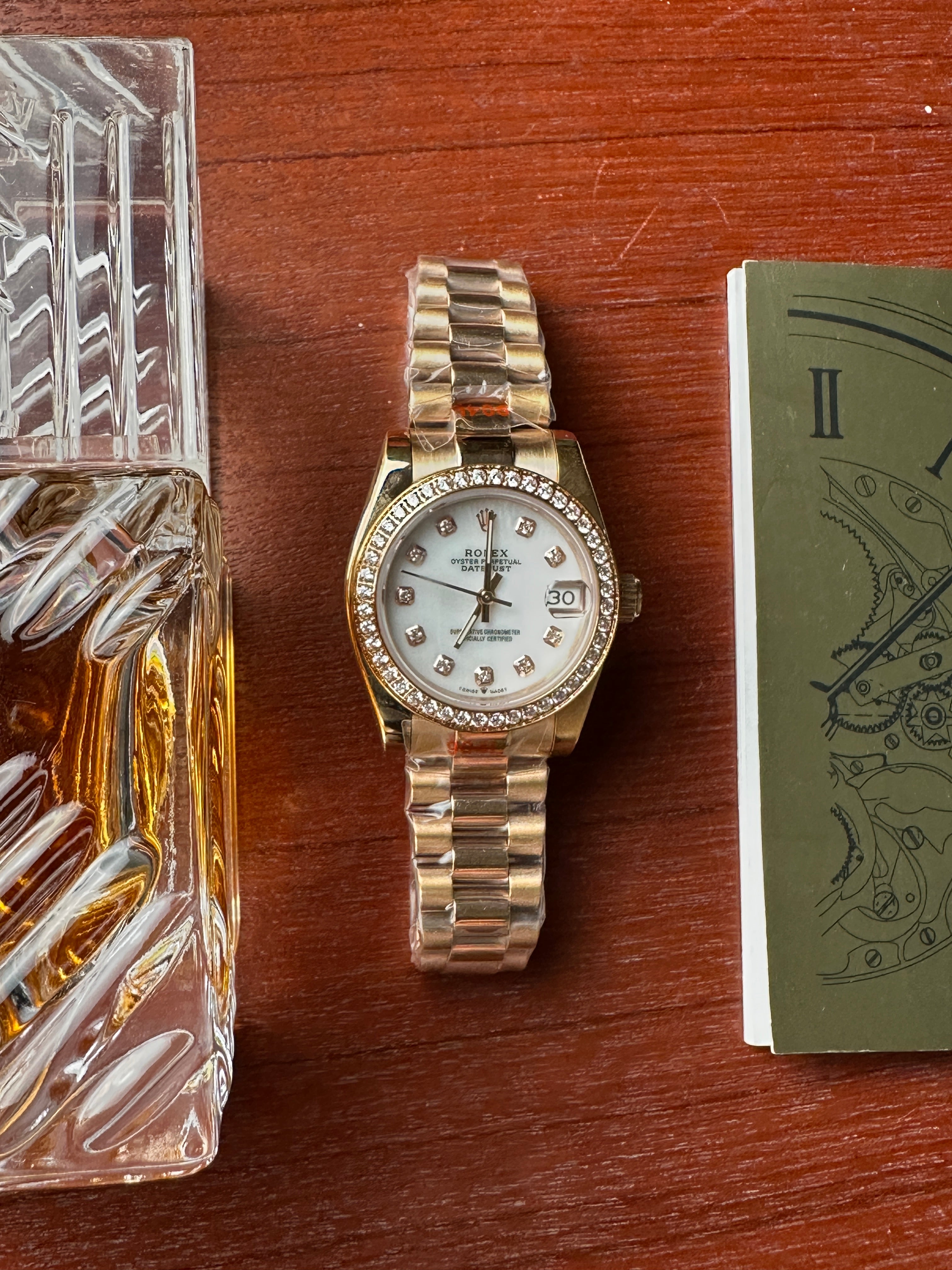 Datejust Rose Gold (White X Diamond)DB